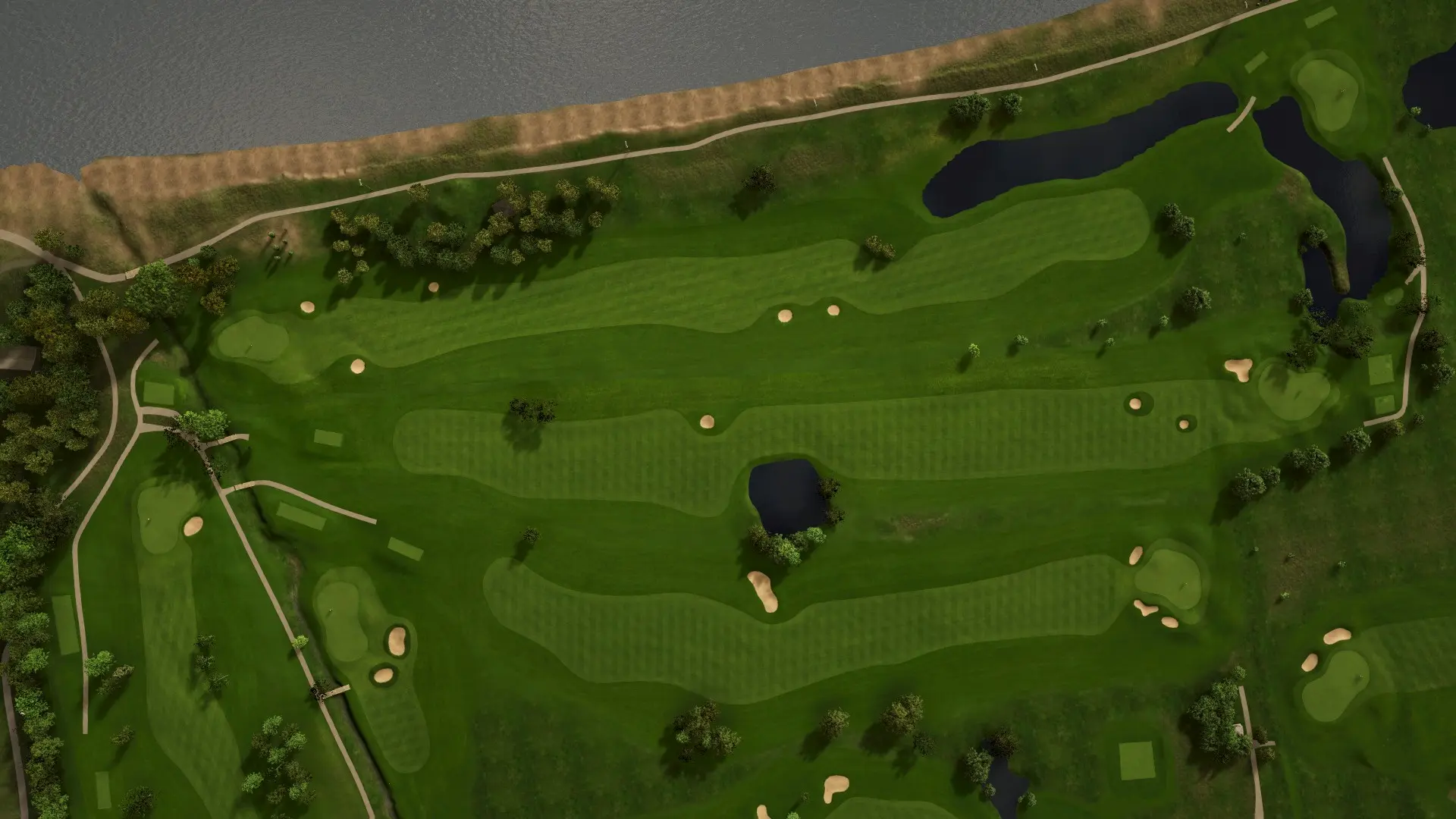 Hole 13 at Landskrona GK Erikstorp Course