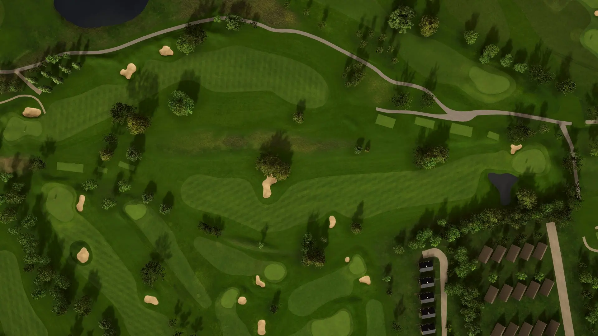 Hole 17 at Landskrona GK Erikstorp Course