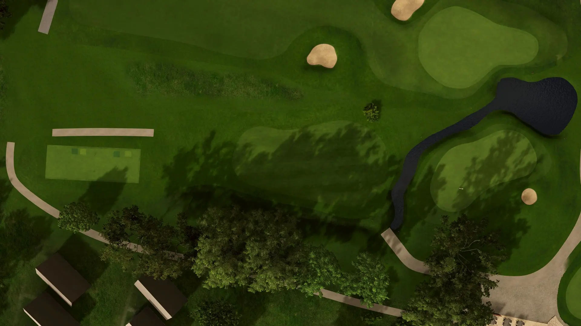 Hole 18 at Landskrona GK Erikstorp Course