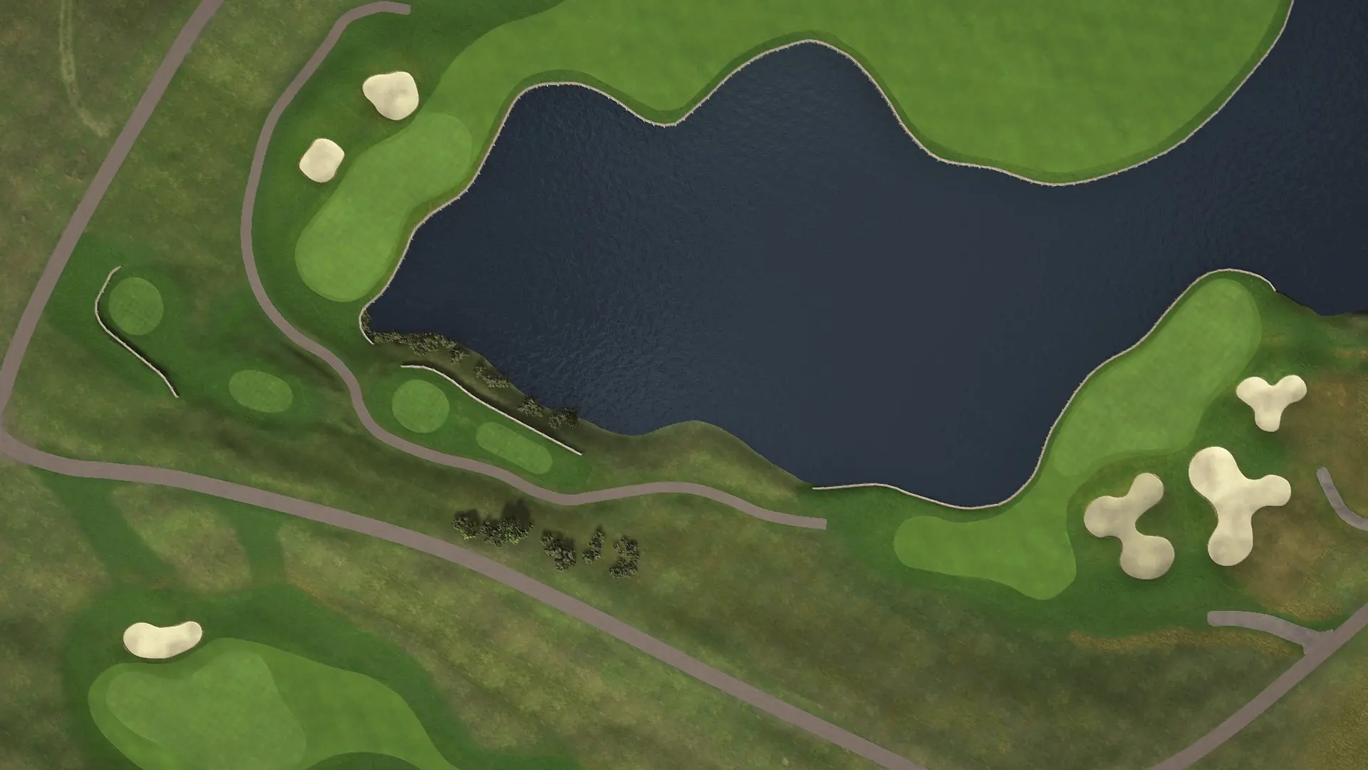 Hole 2 at Le Golf National