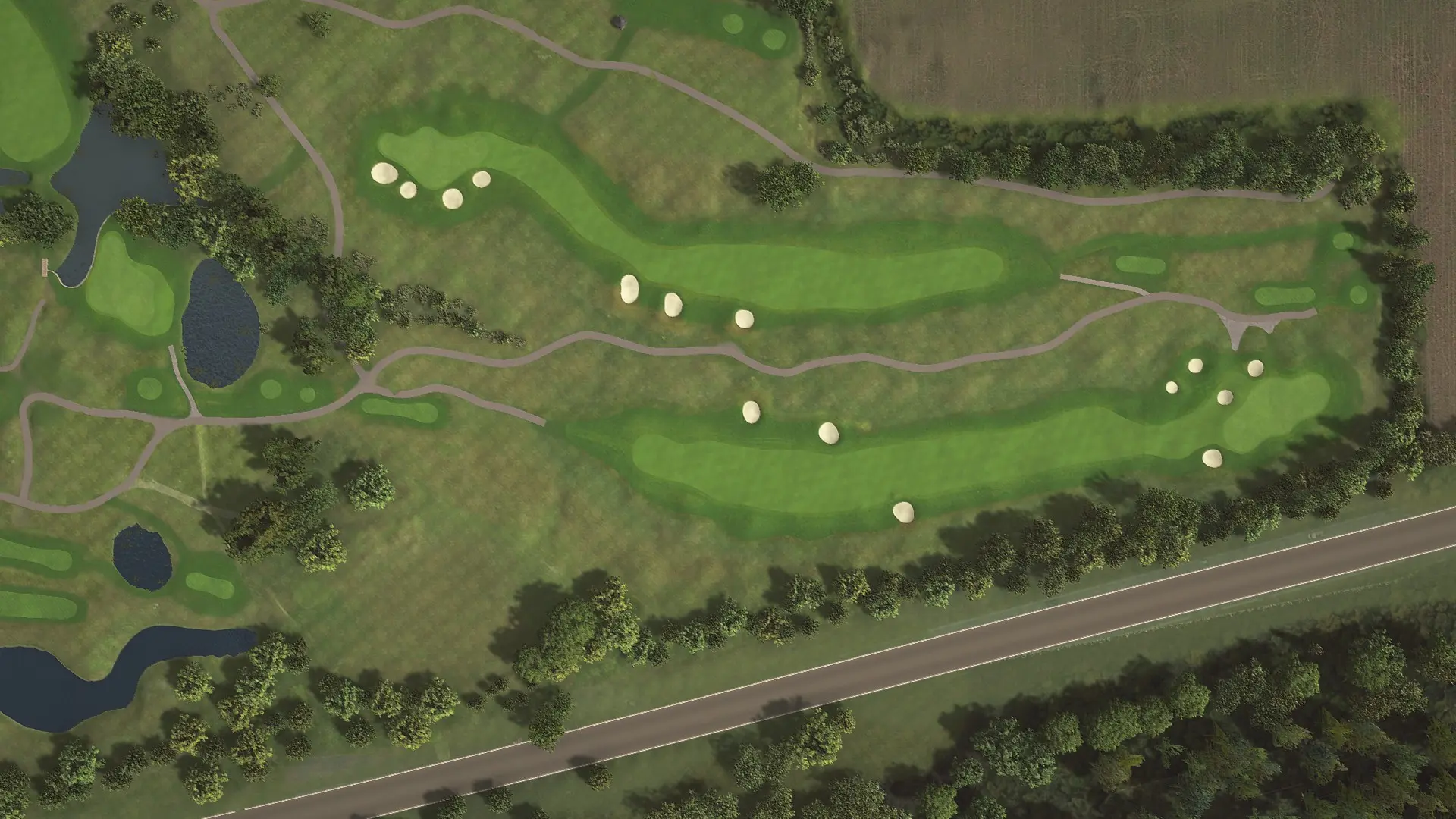 Hole 4 at Le Golf National
