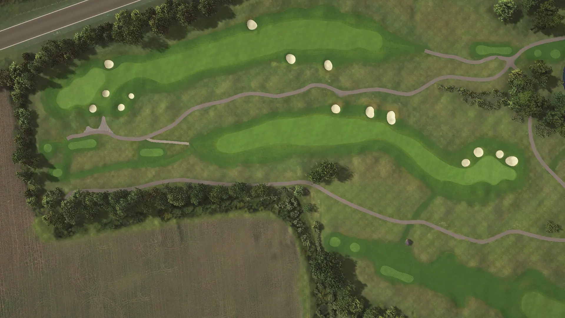 Hole 5 at Le Golf National