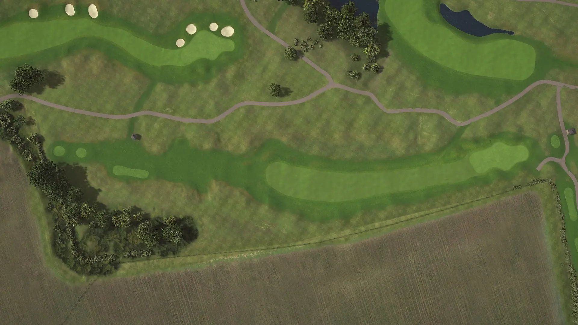 Hole 6 at Le Golf National