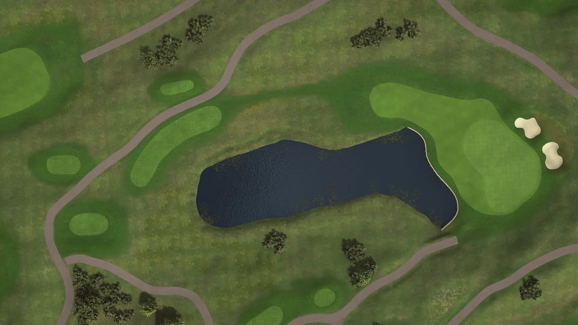 Hole 11 at Le Golf National
