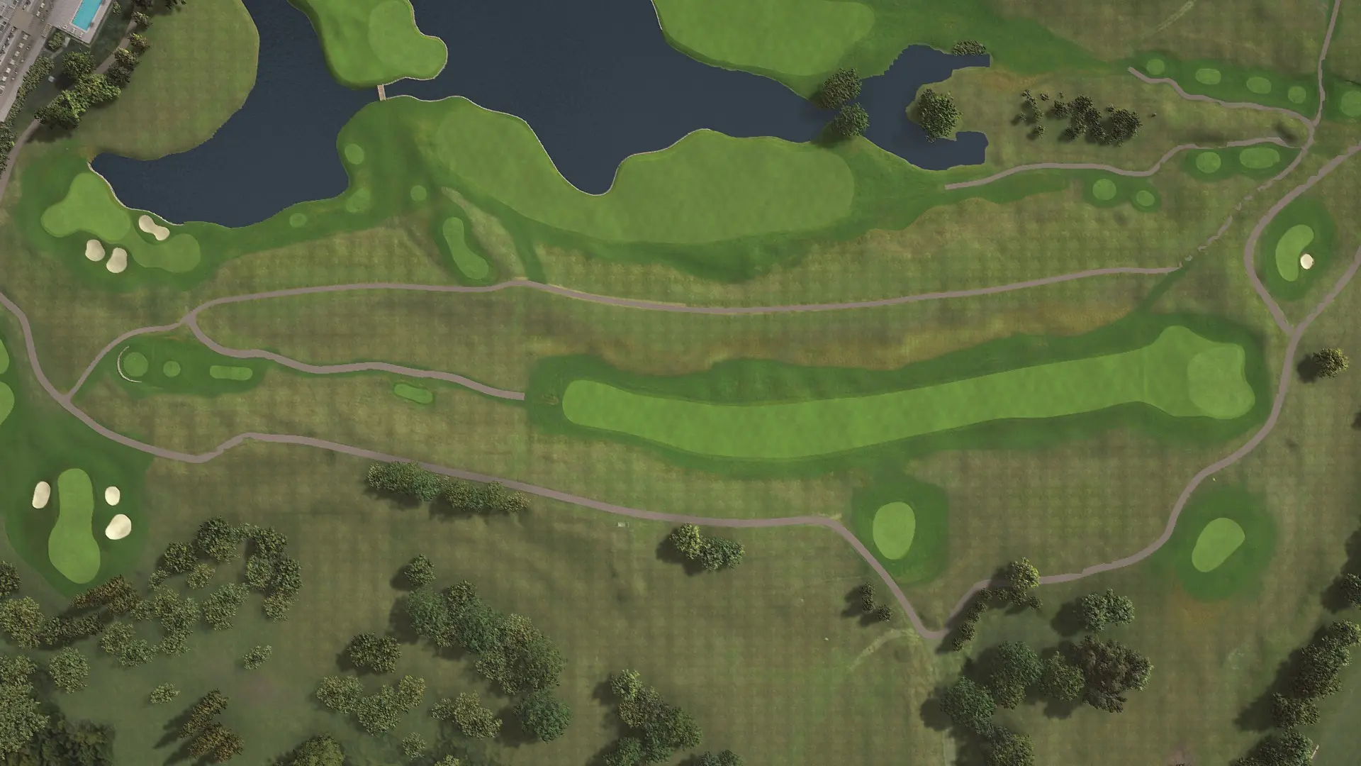 Hole 17 at Le Golf National