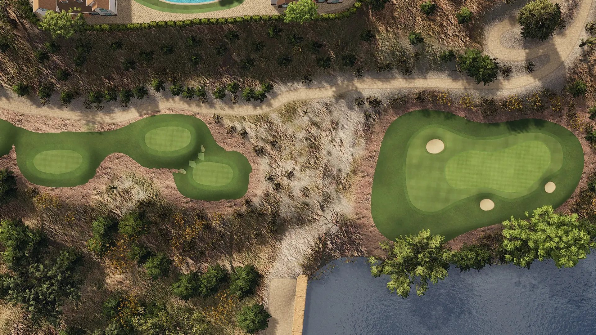 Hole 4 at Leon De Montana