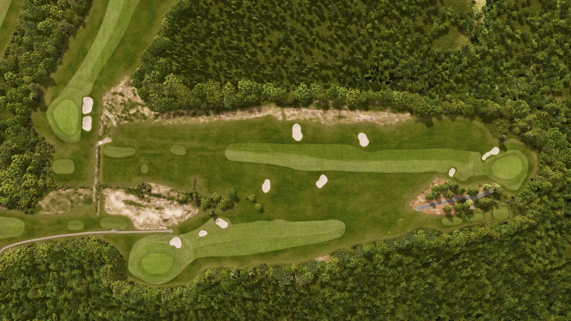 Hole 5 at Le Touquet Golf Resort