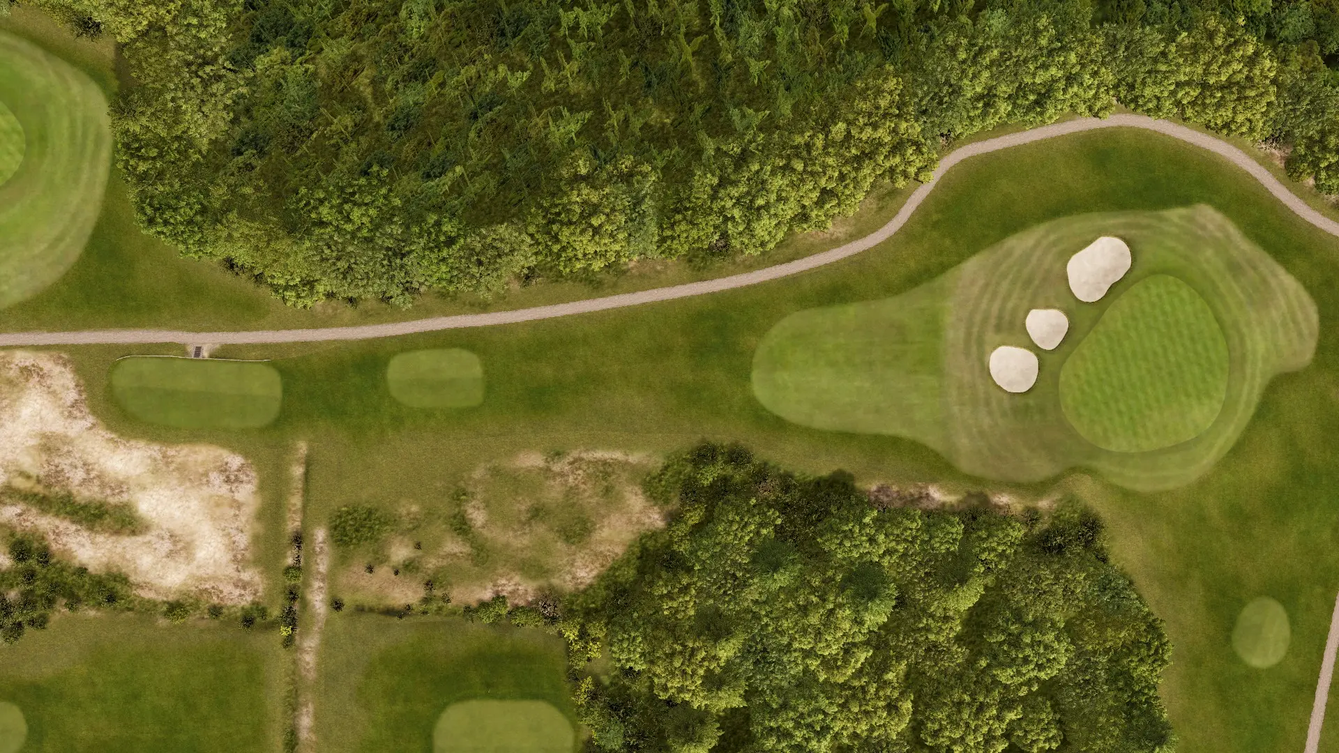 Hole 7 at Le Touquet Golf Resort