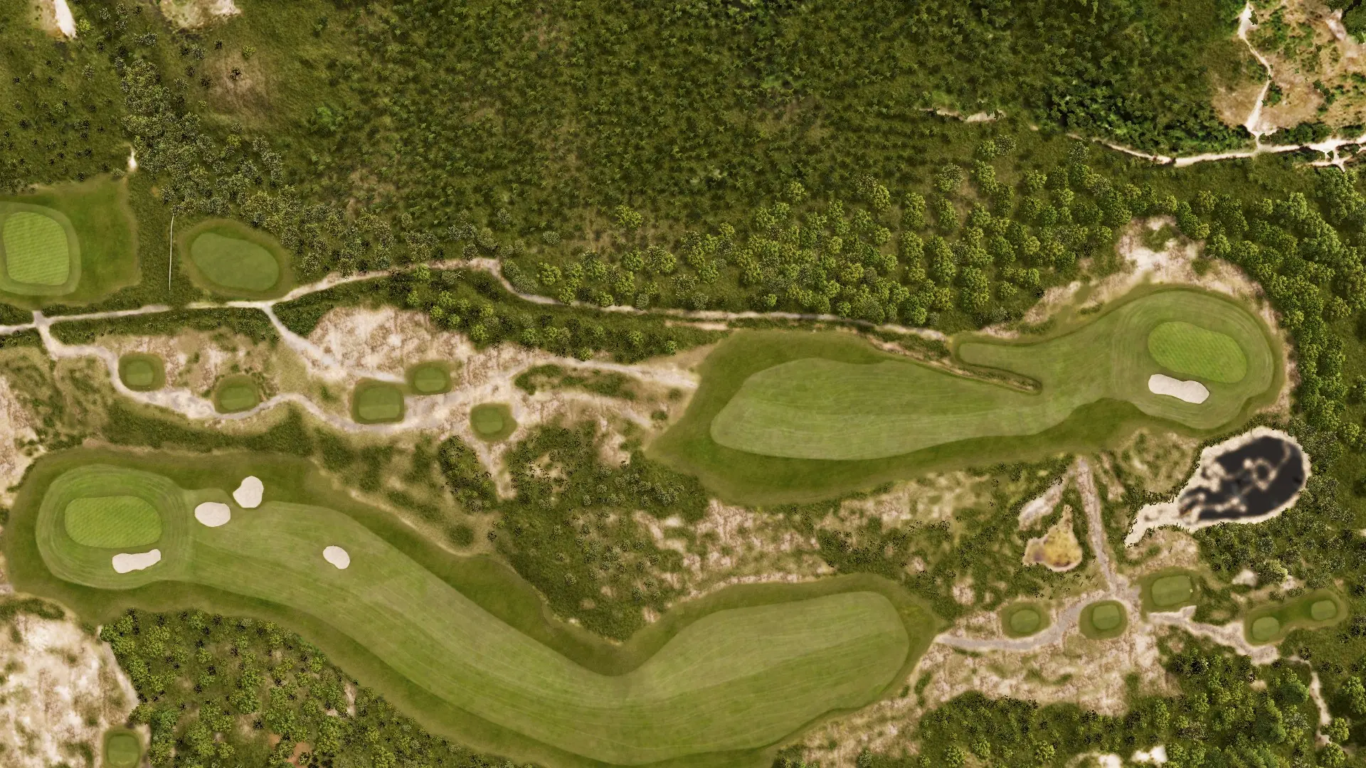 Hole 14 at Le Touquet Golf Resort