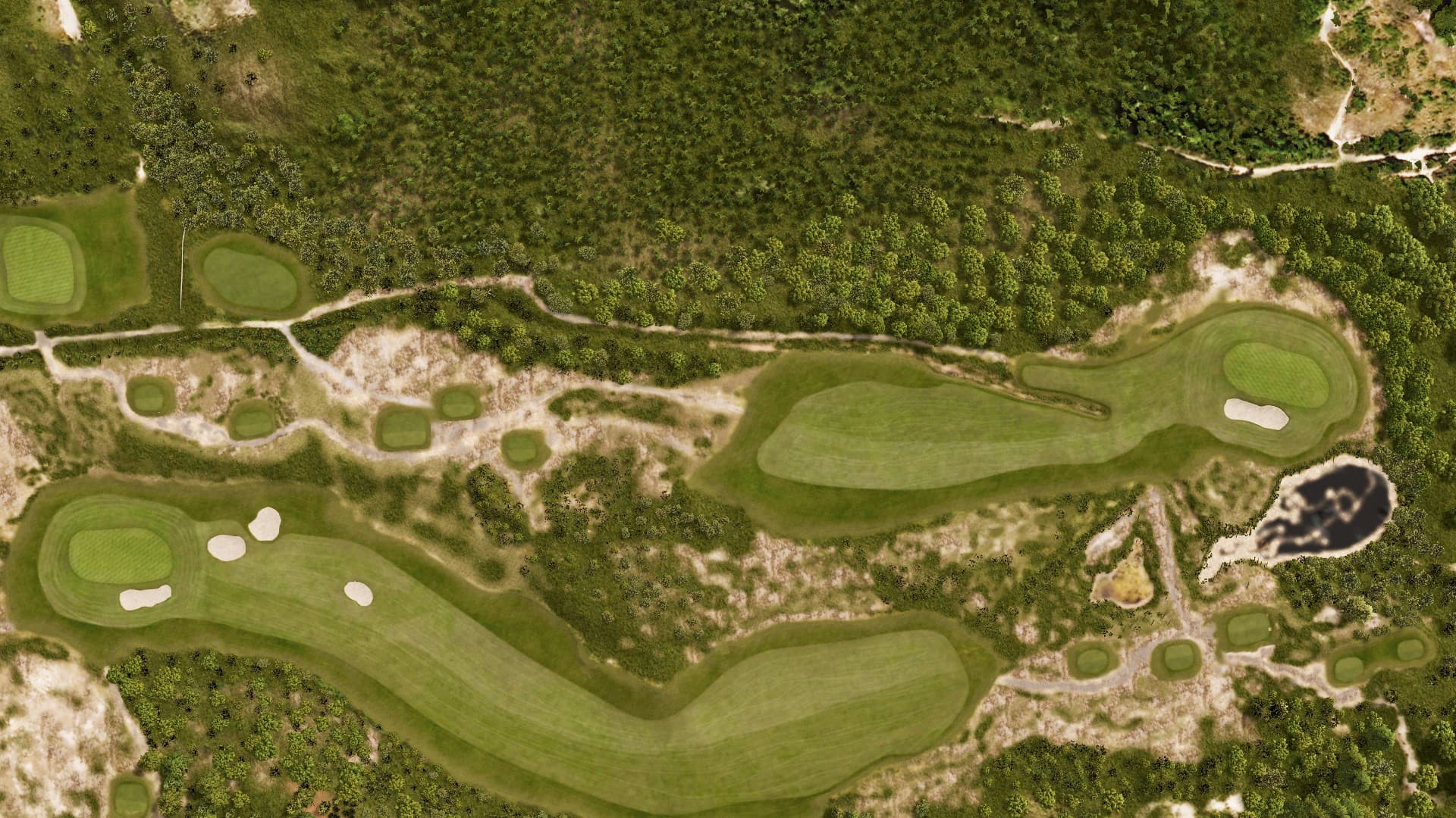 Hole 14 at Le Touquet Golf Resort