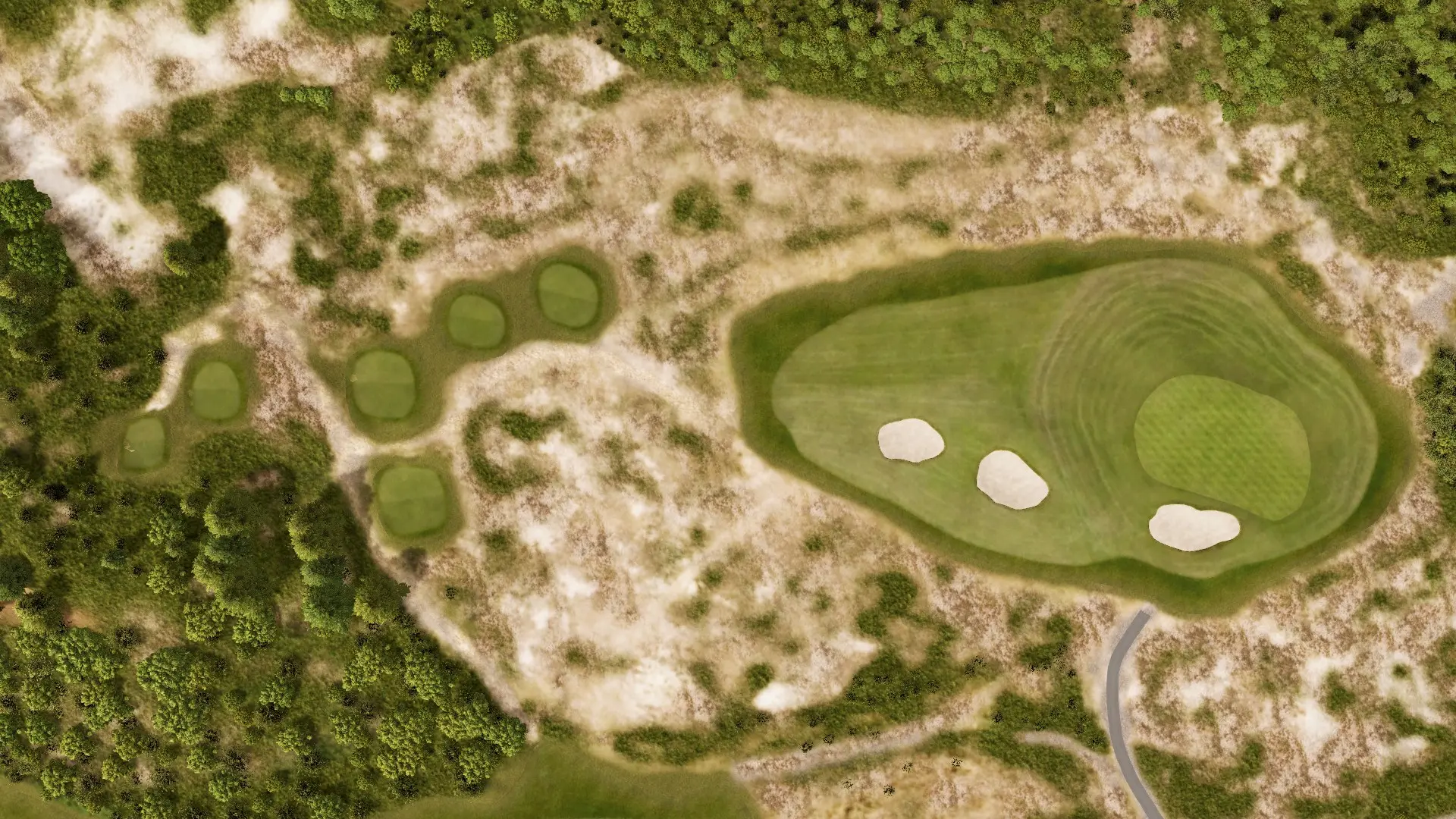 Hole 16 at Le Touquet Golf Resort
