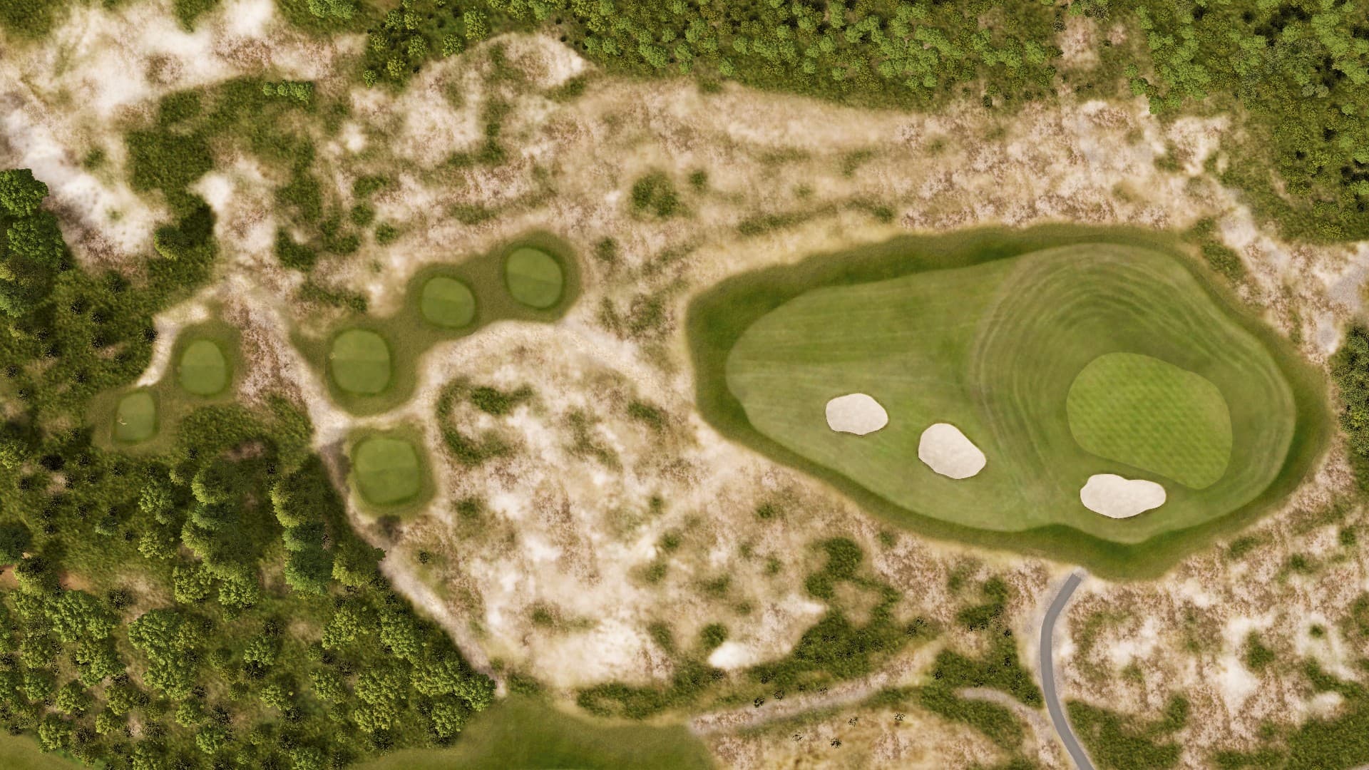 Hole 16 at Le Touquet Golf Resort