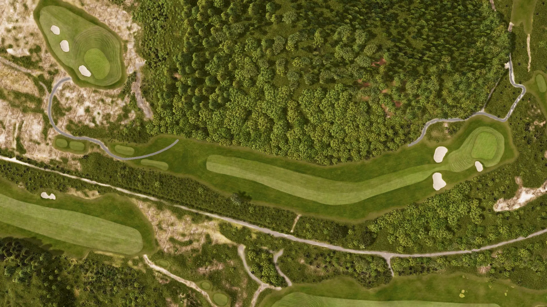 Hole 17 at Le Touquet Golf Resort
