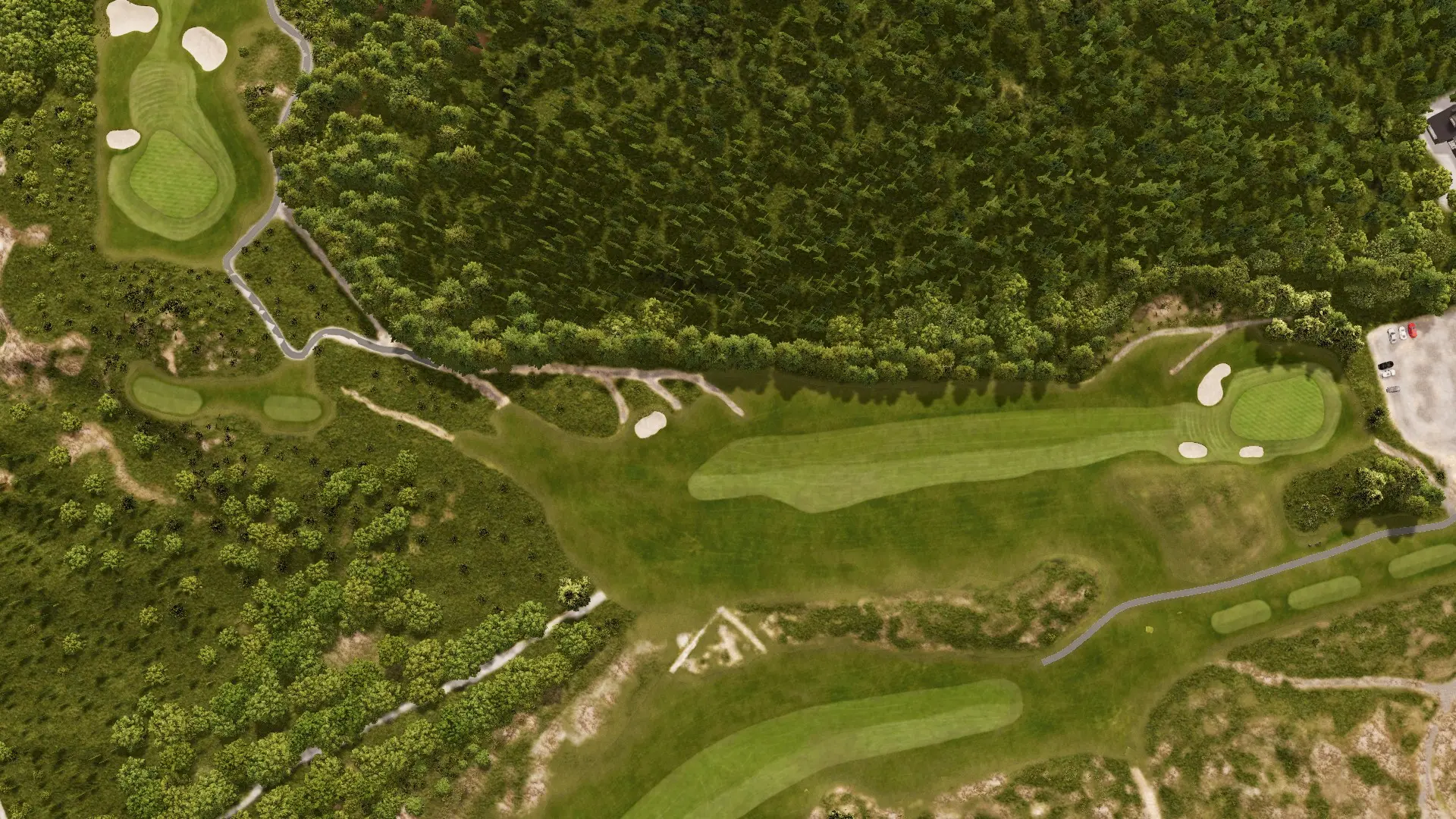 Hole 18 at Le Touquet Golf Resort