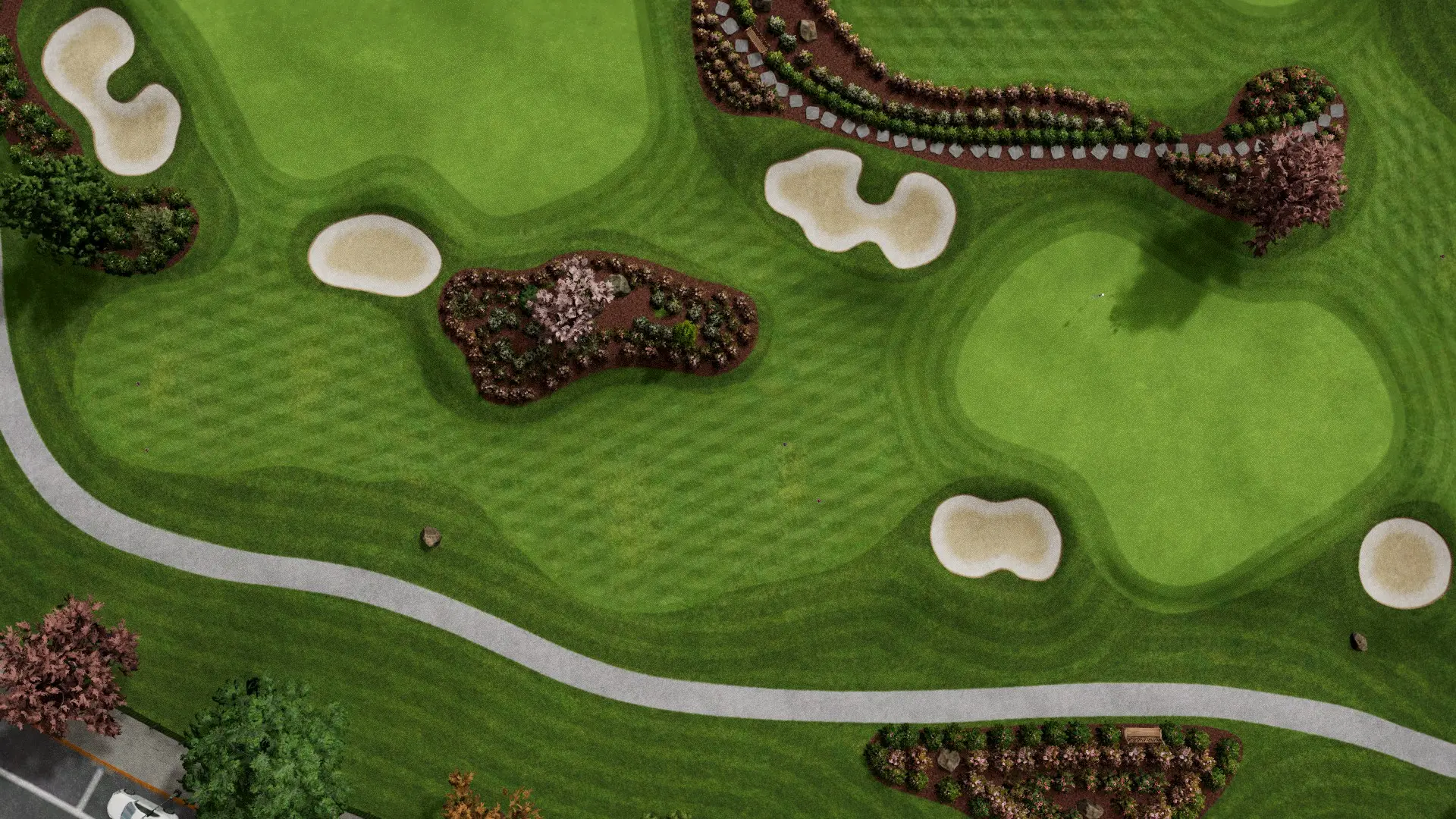 Hole 5 at London Gardens