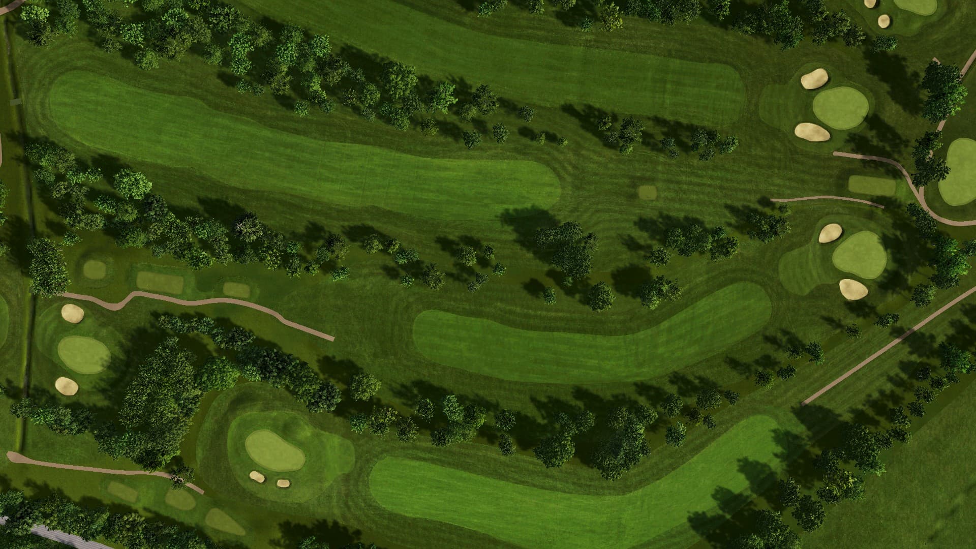 Hole 15 at Long Sutton G.C.