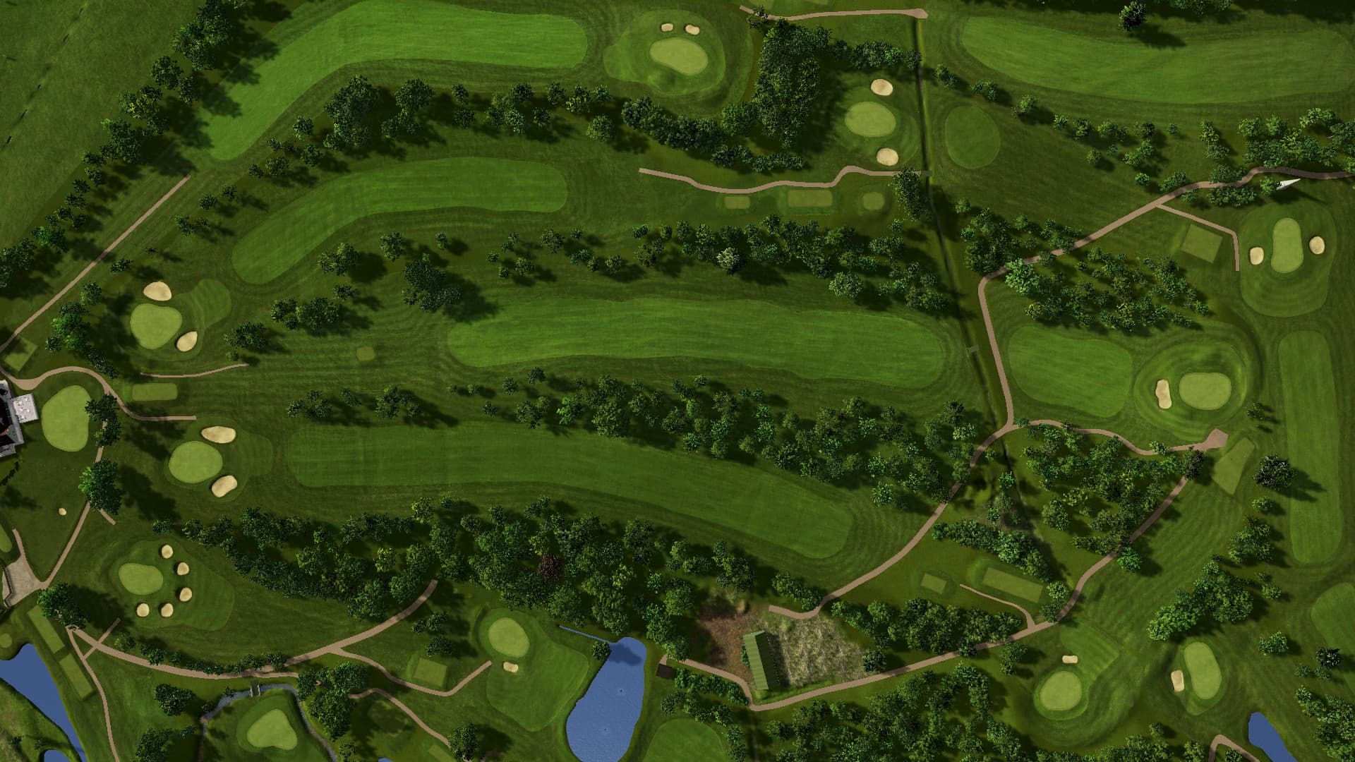 Hole 16 at Long Sutton G.C.