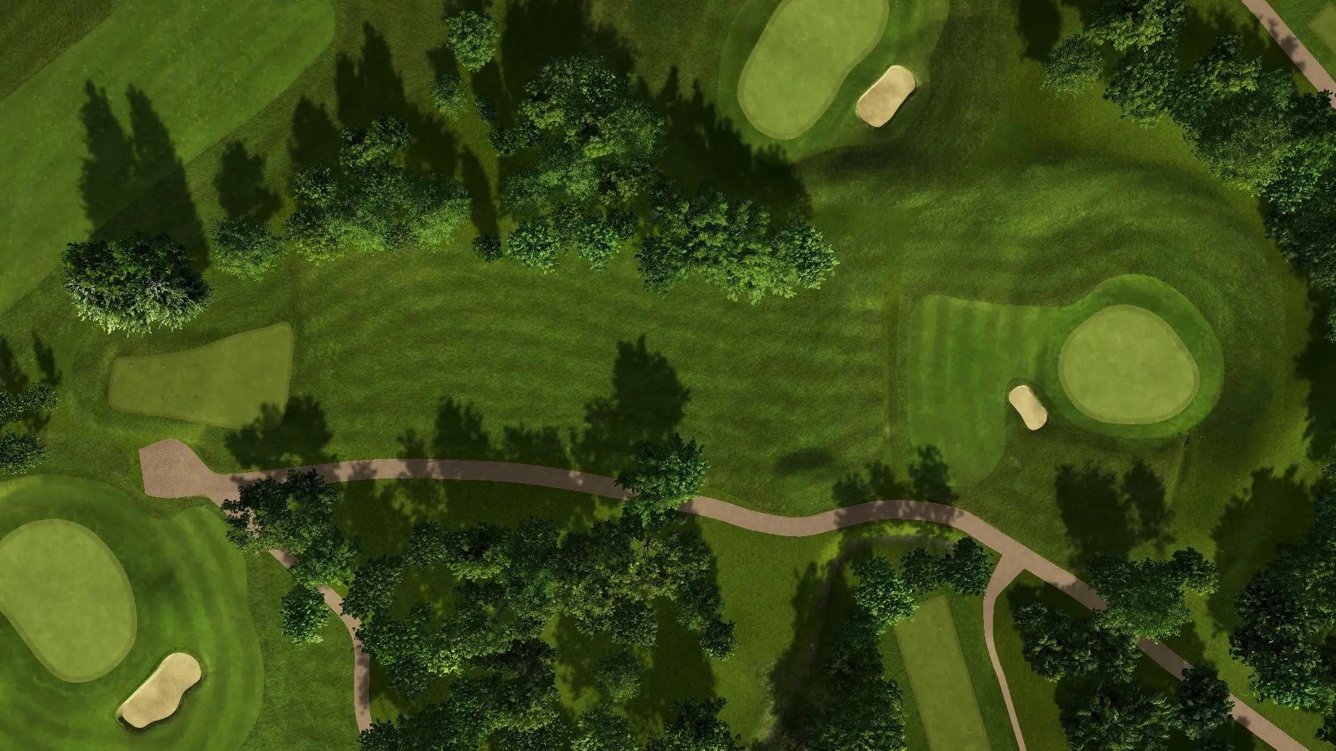 Hole 17 at Long Sutton G.C.
