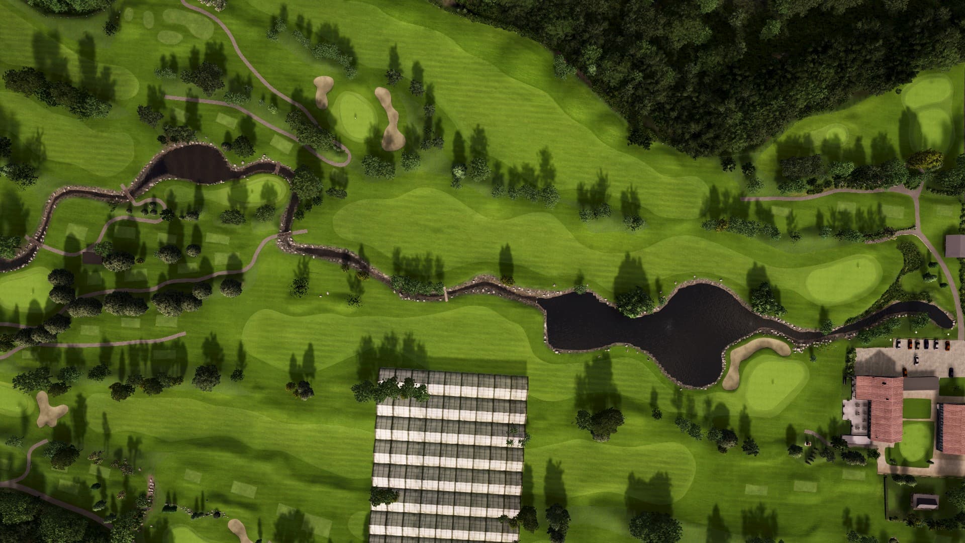 Hole 9 at Golf Gerre Losone