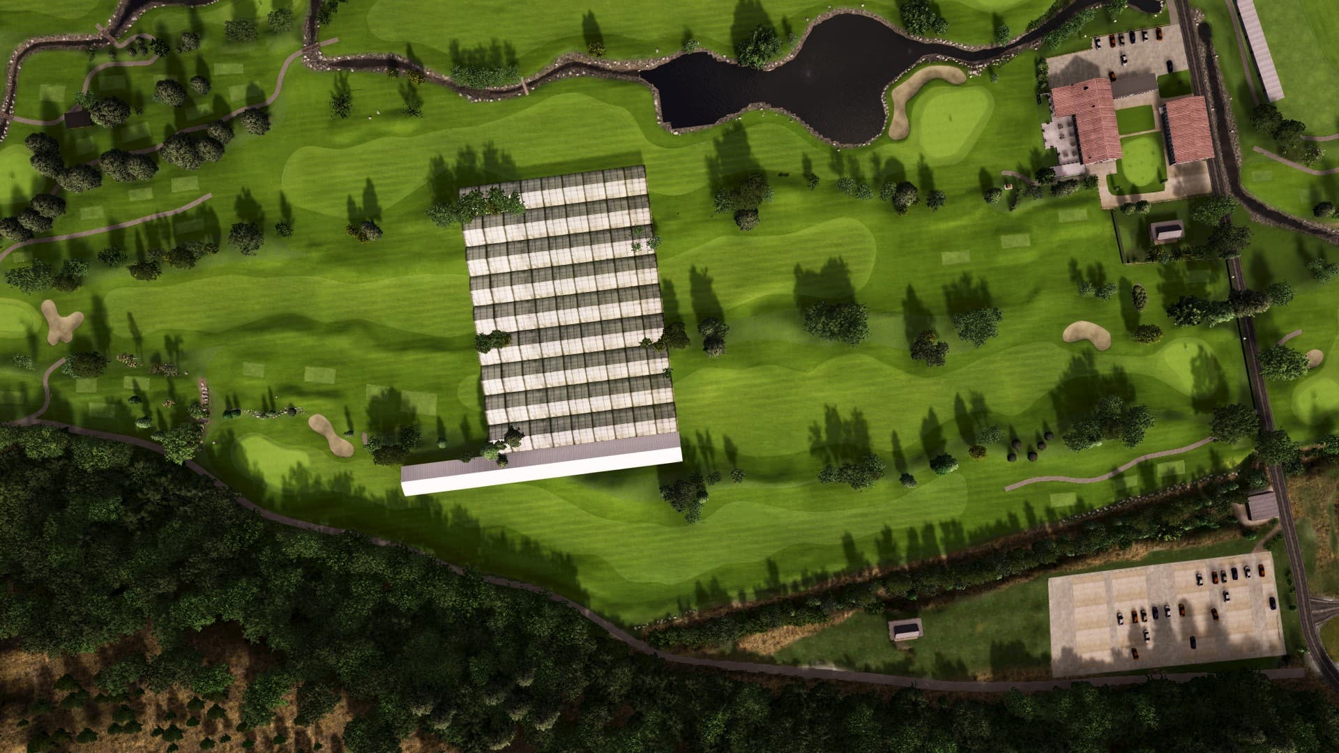 Hole 14 at Golf Gerre Losone