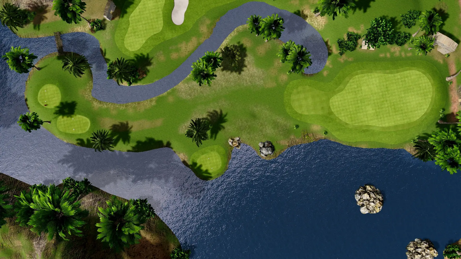 Hole 2 at The Lost Nine