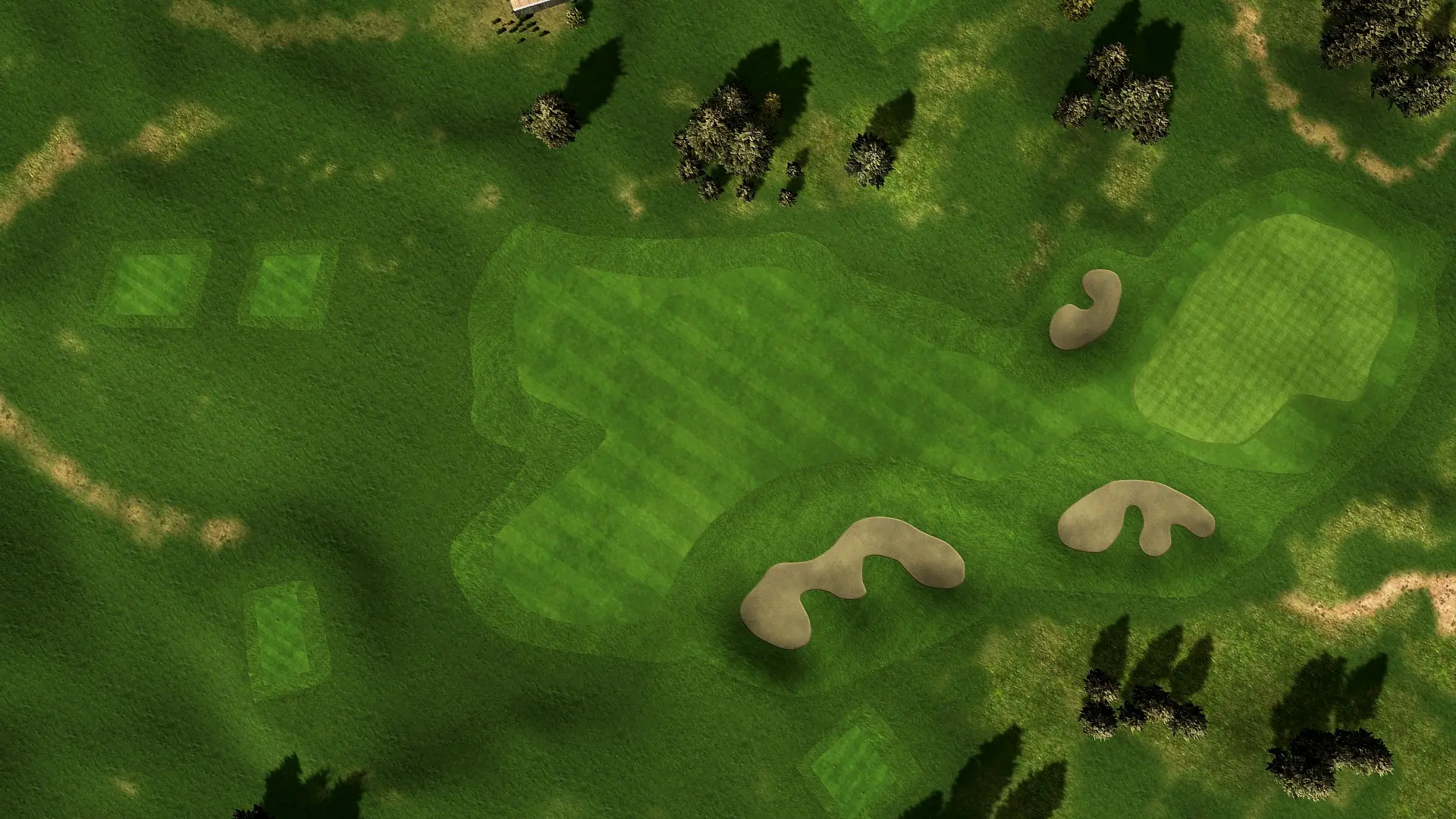 Hole 2 at Lostwood Glen