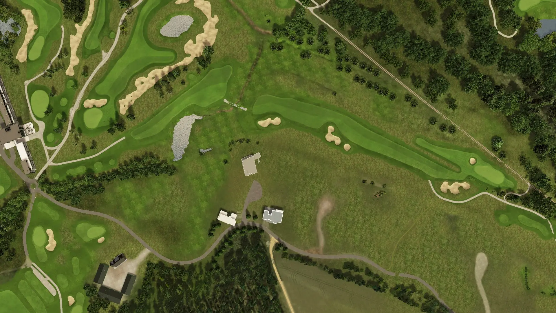 Hole 10 at Lübker Golf Resort Sand & Forest