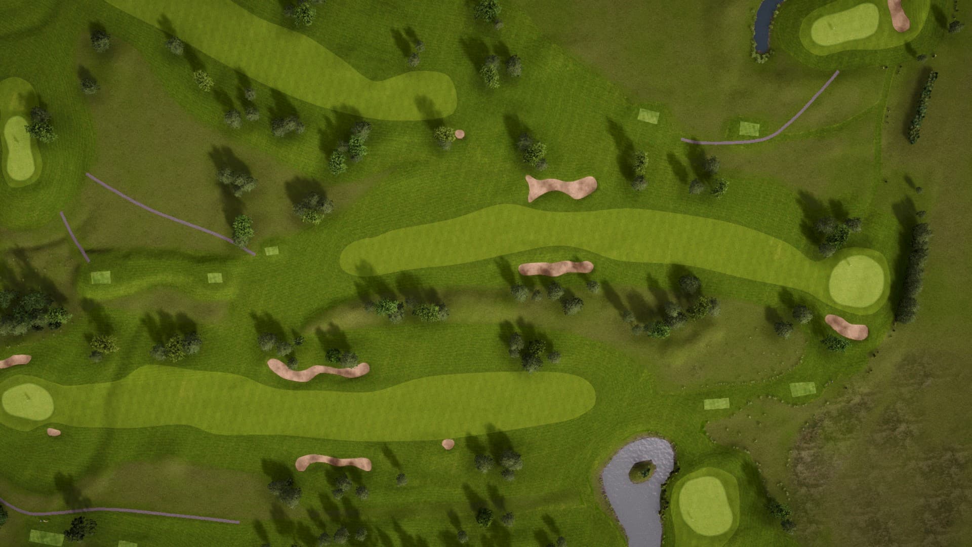 Hole 16 at Lydinge Golfklubb