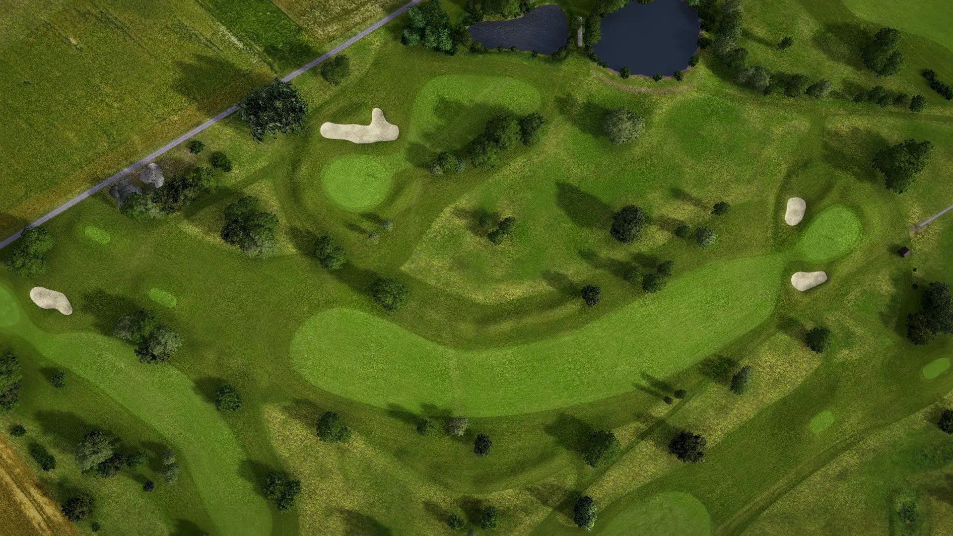 Hole 5 at Main-Spessart G.C.
