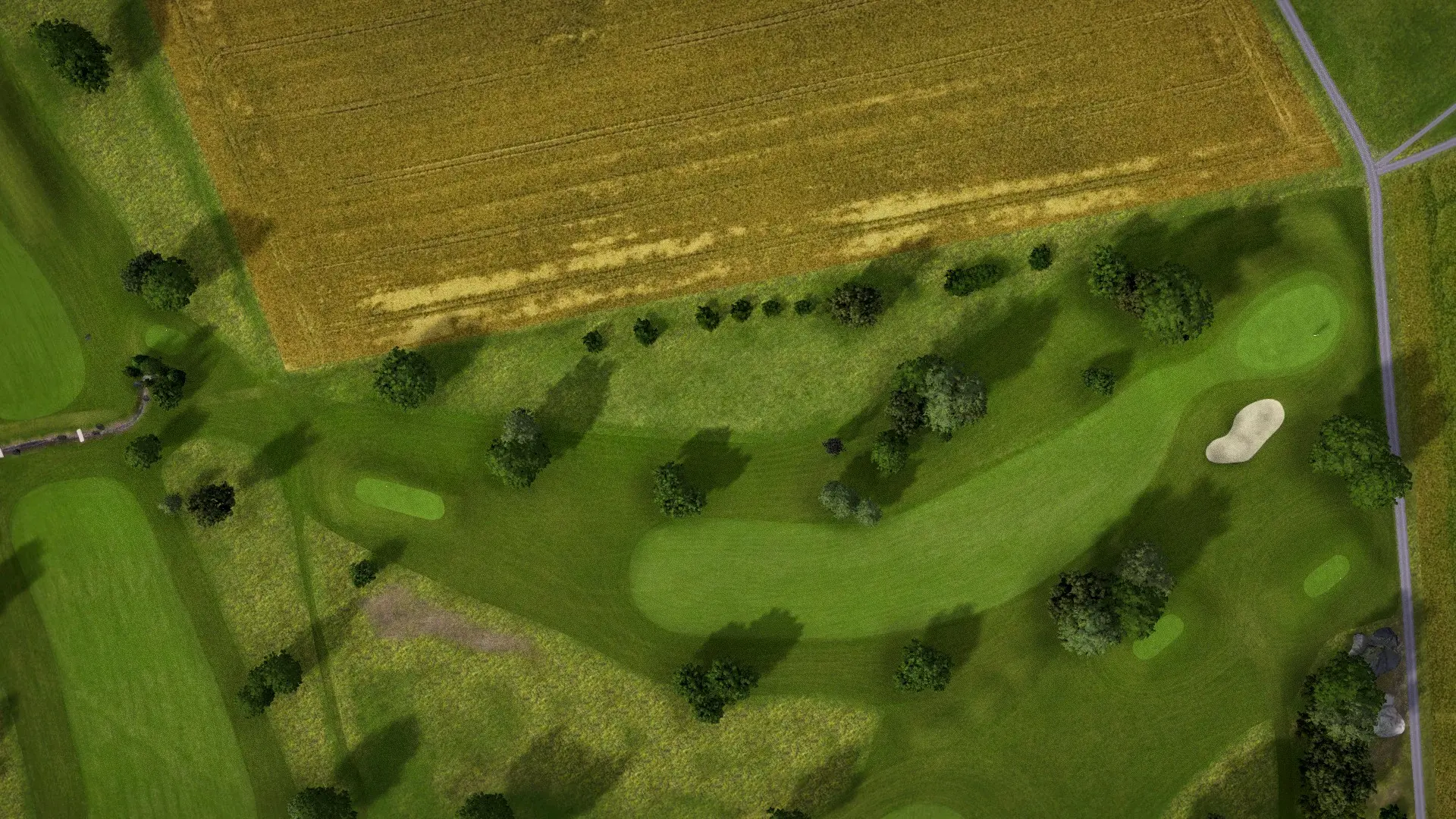Hole 7 at Main-Spessart G.C.