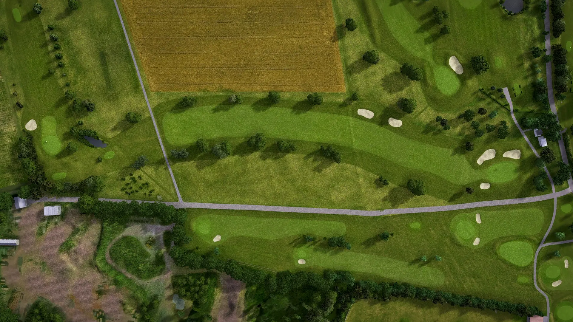 Hole 9 at Main-Spessart G.C.