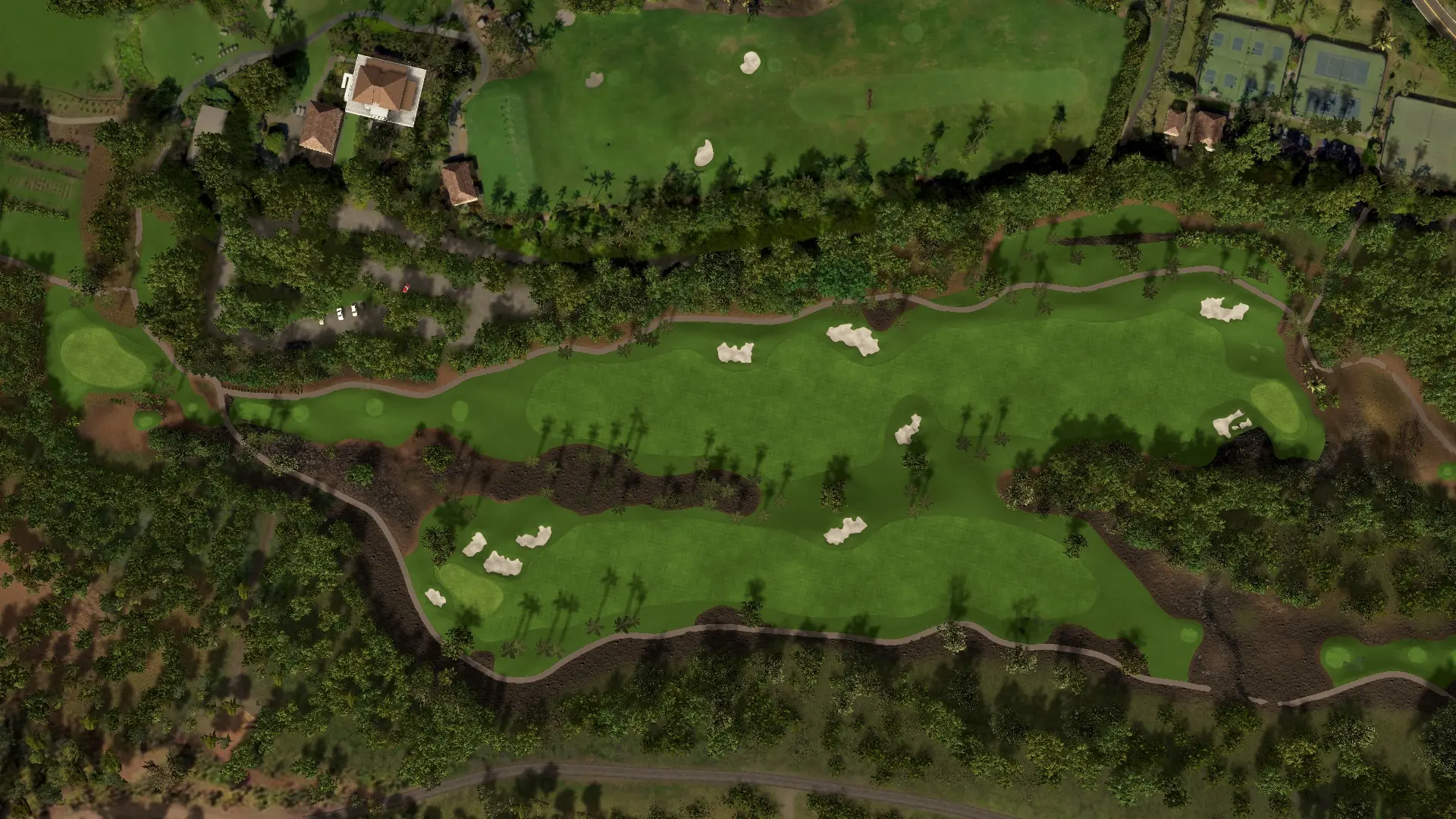 Hole 1 at Makena Golf & Beach Club