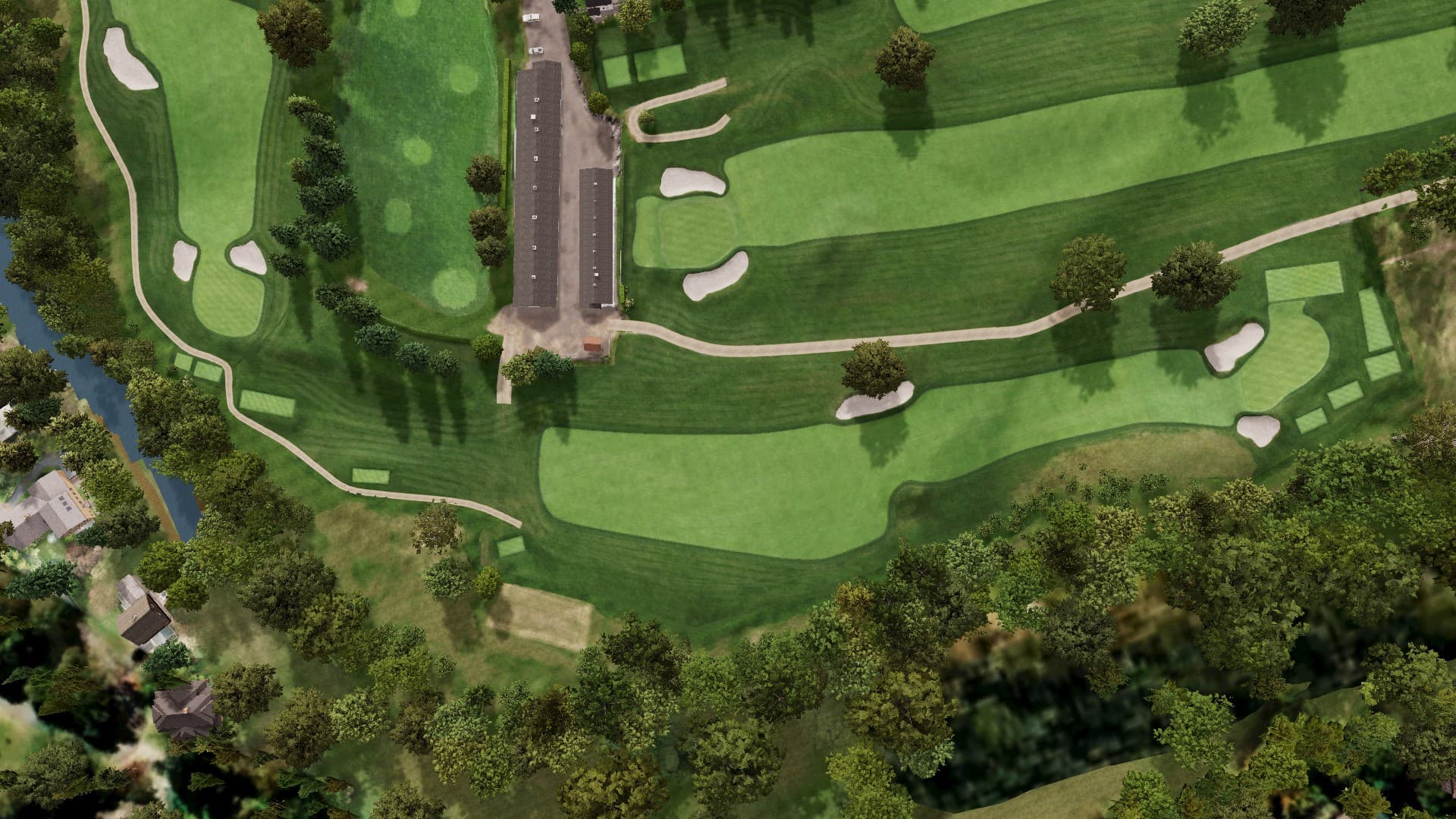 Hole 2 at Manasquan River Golf Club