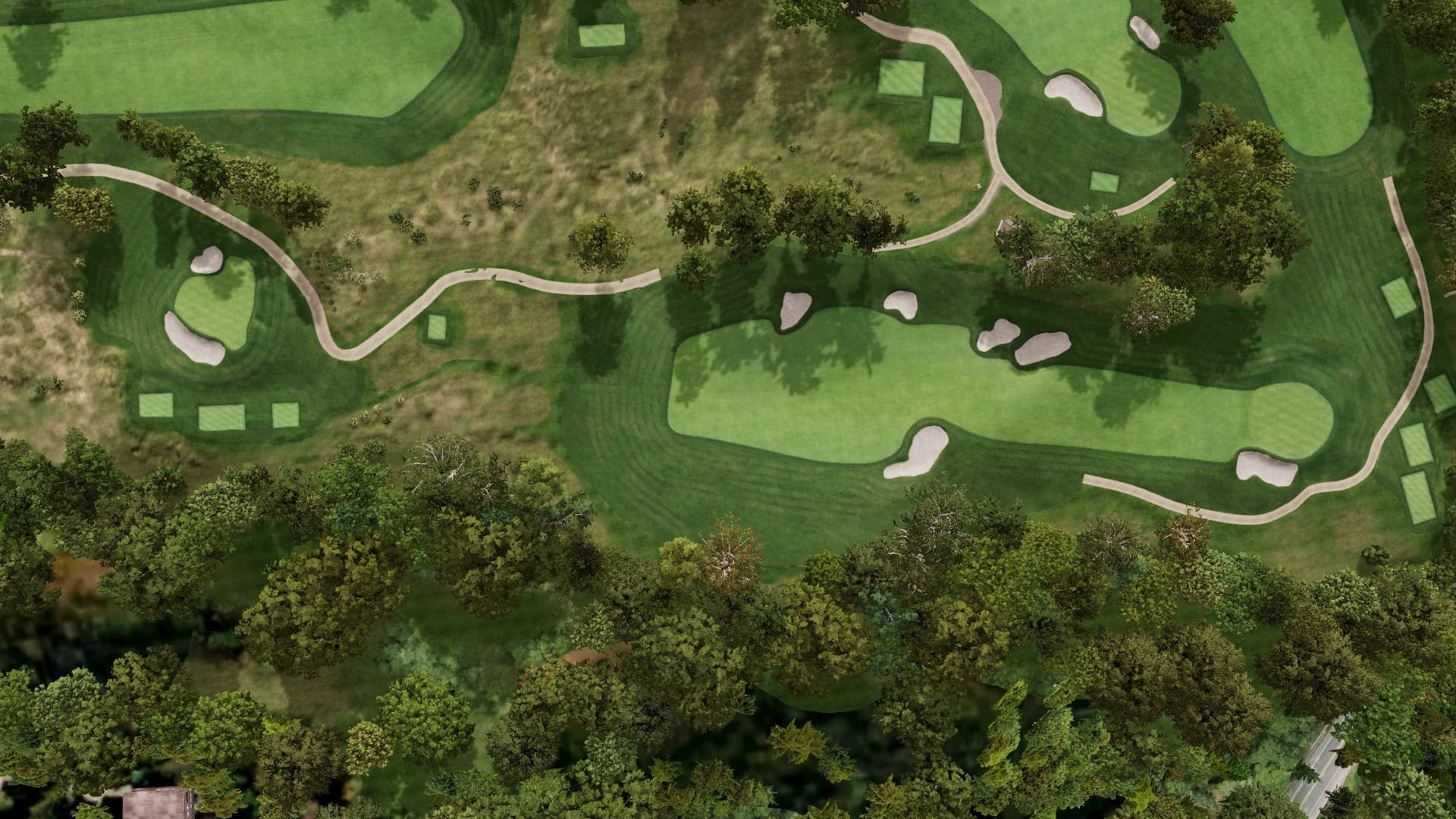 Hole 4 at Manasquan River Golf Club