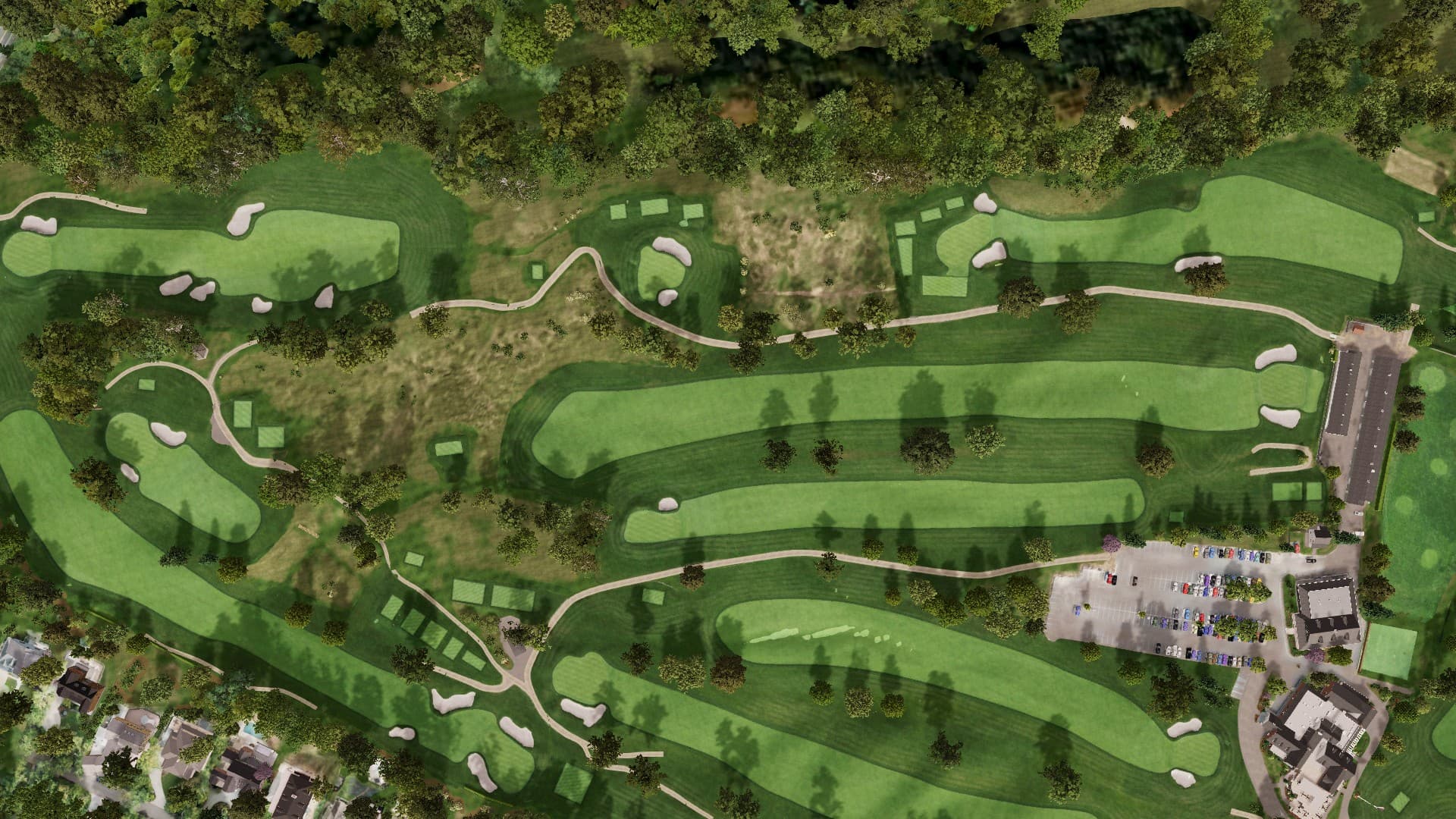 Hole 7 at Manasquan River Golf Club