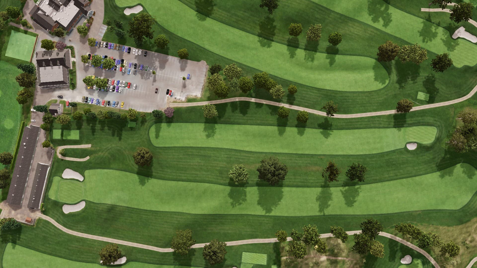 Hole 8 at Manasquan River Golf Club