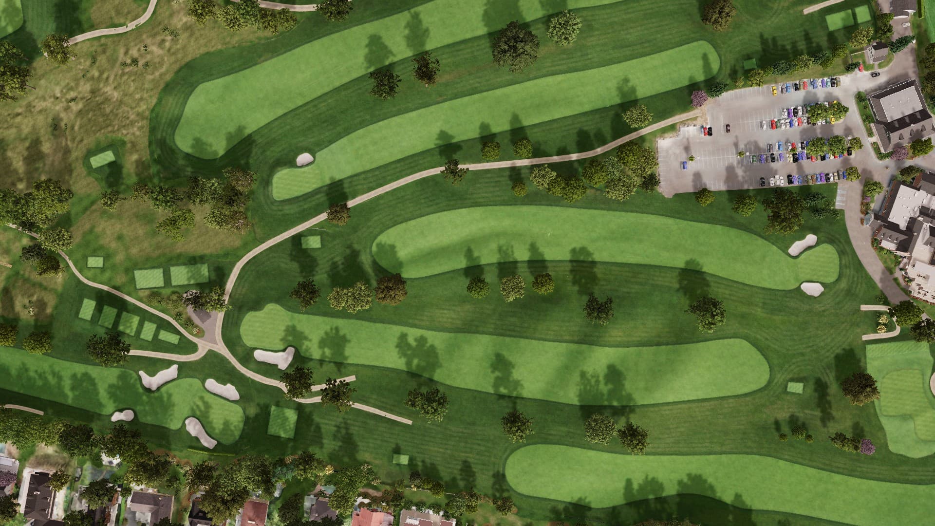 Hole 9 at Manasquan River Golf Club