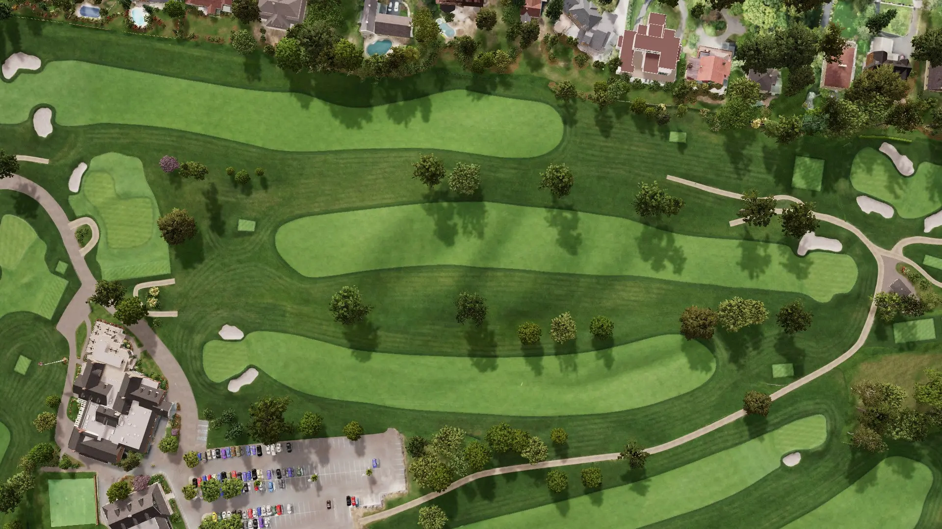 Hole 10 at Manasquan River Golf Club