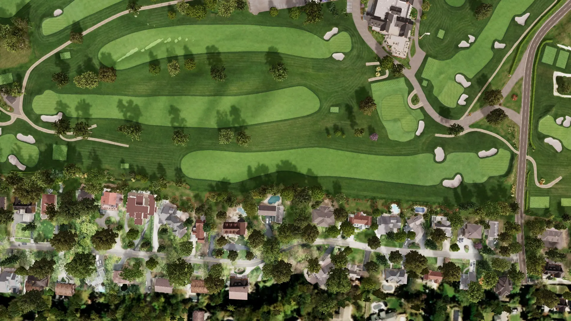 Hole 11 at Manasquan River Golf Club