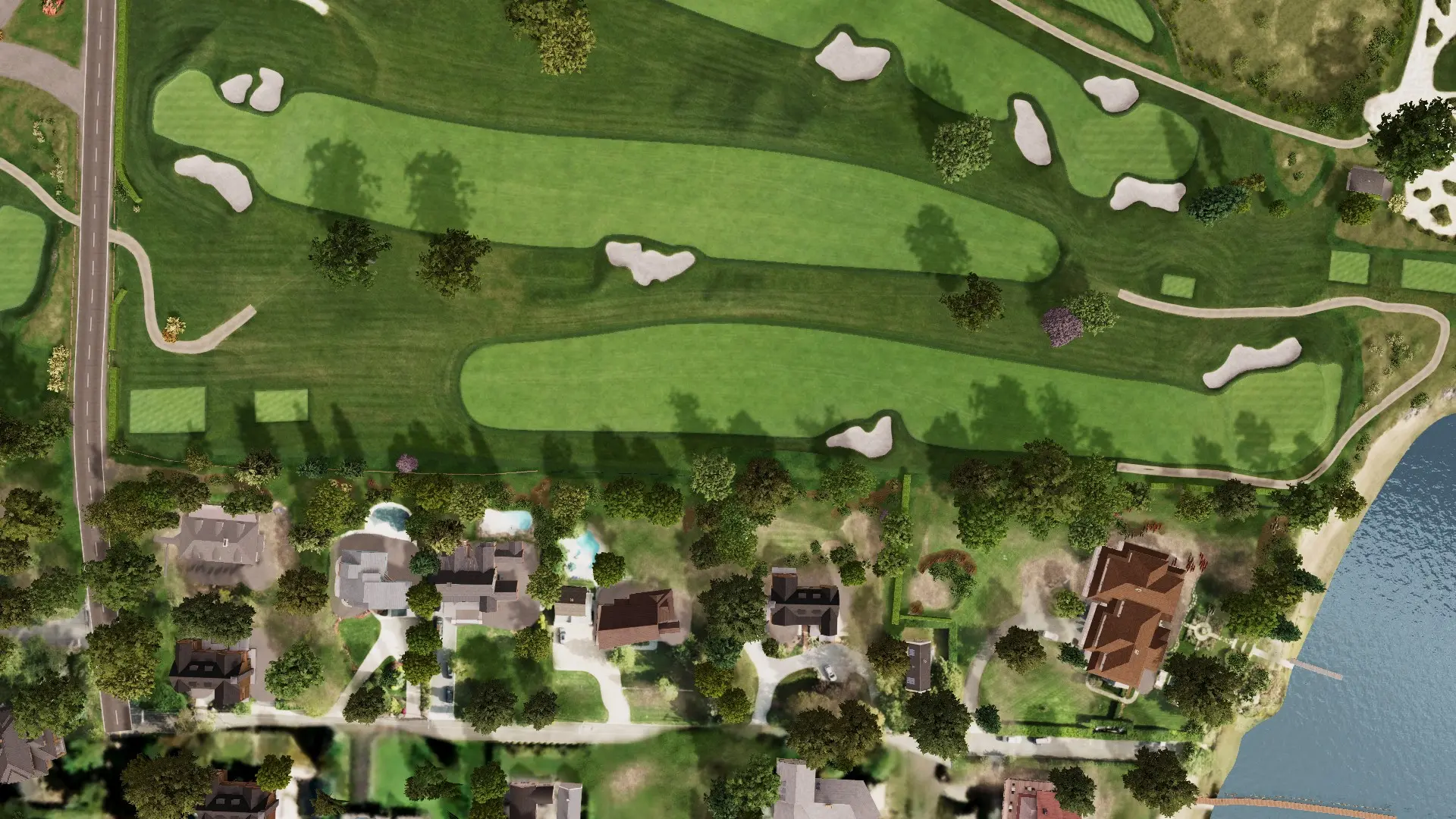 Hole 12 at Manasquan River Golf Club