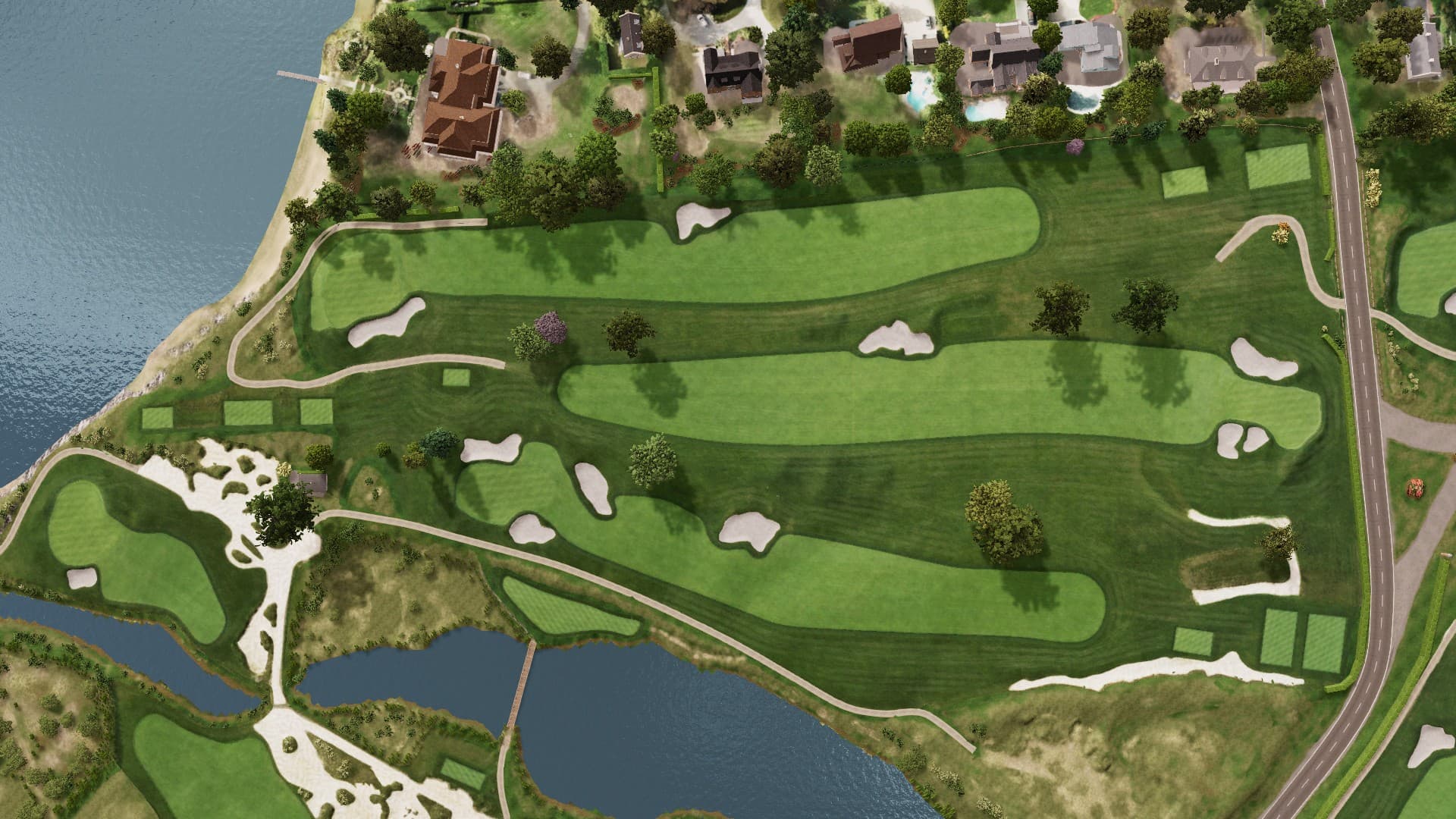 Hole 13 at Manasquan River Golf Club