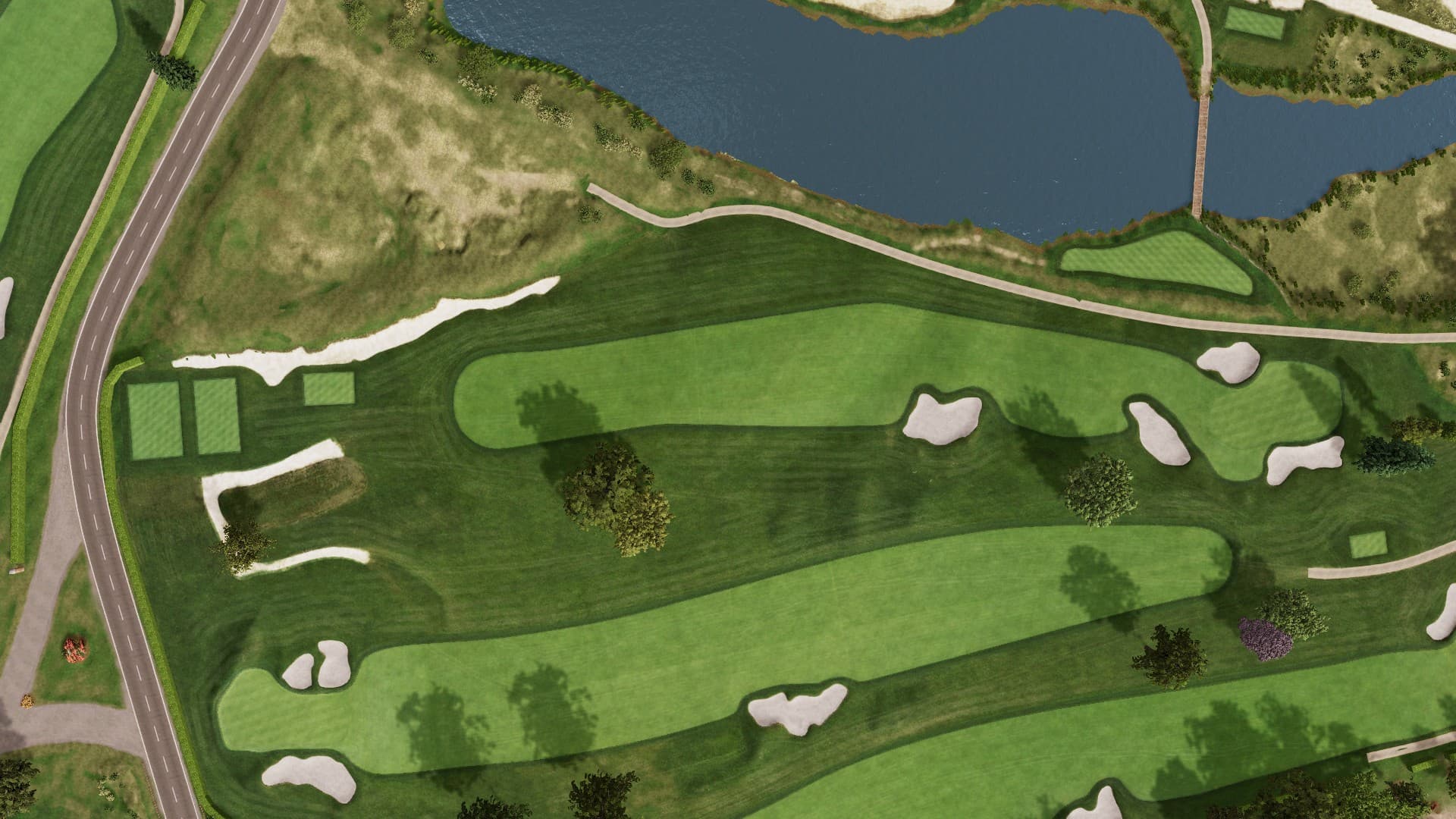 Hole 14 at Manasquan River Golf Club