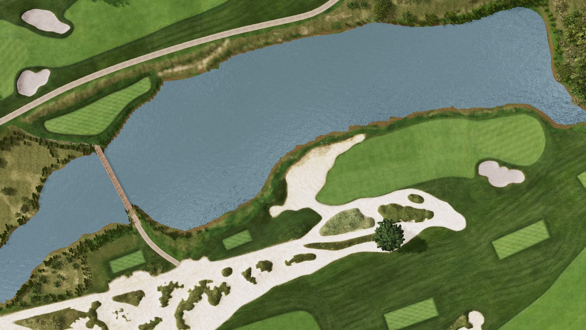 Hole 15 at Manasquan River Golf Club