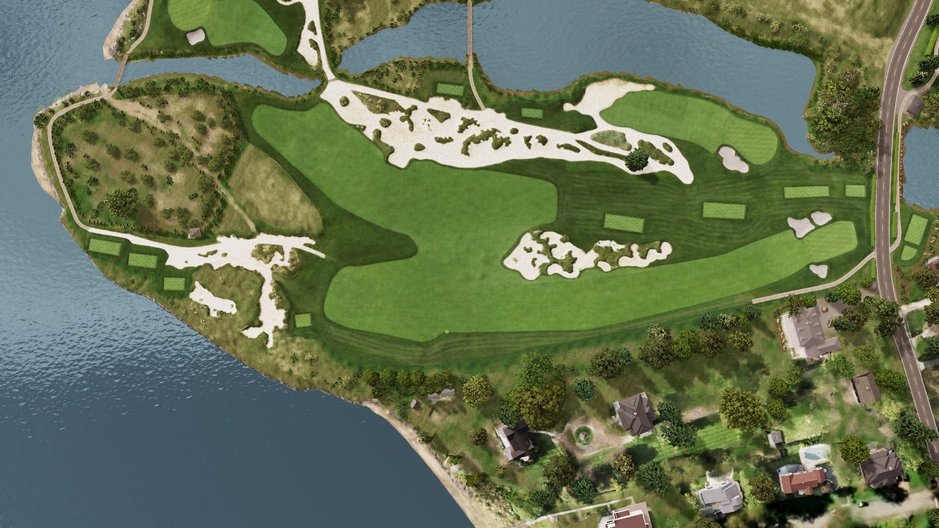 Hole 17 at Manasquan River Golf Club