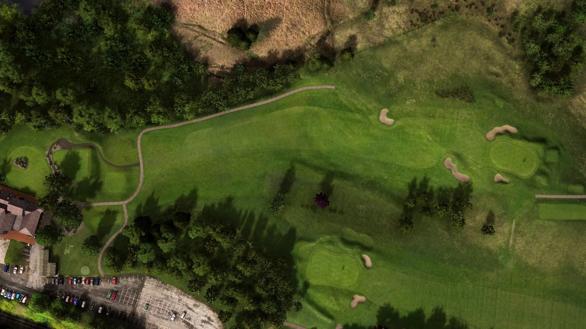 Hole 1 at The Manchester Golf Club
