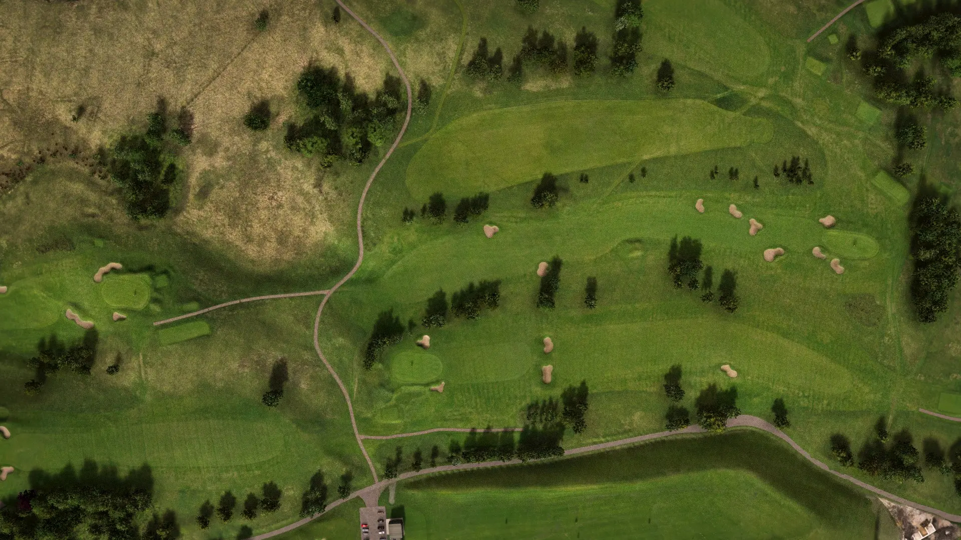 Hole 2 at The Manchester Golf Club