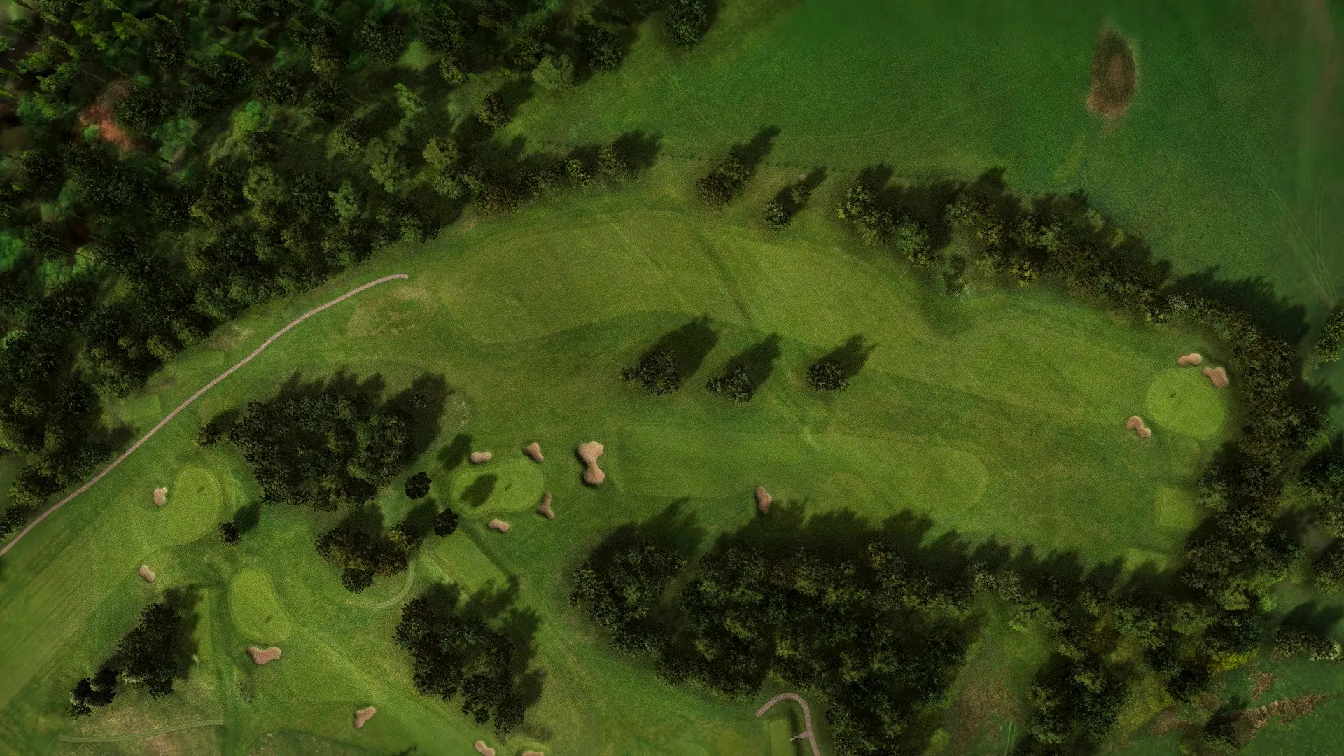 Hole 6 at The Manchester Golf Club