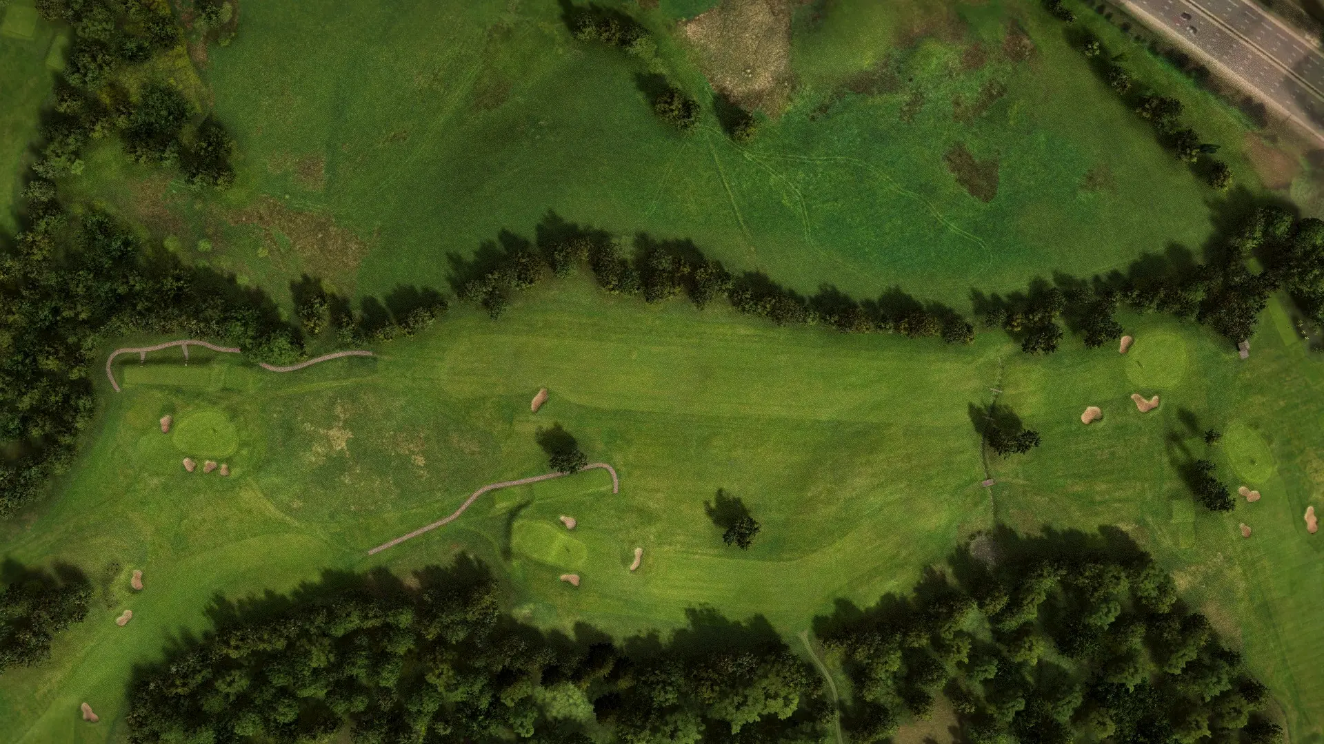 Hole 9 at The Manchester Golf Club