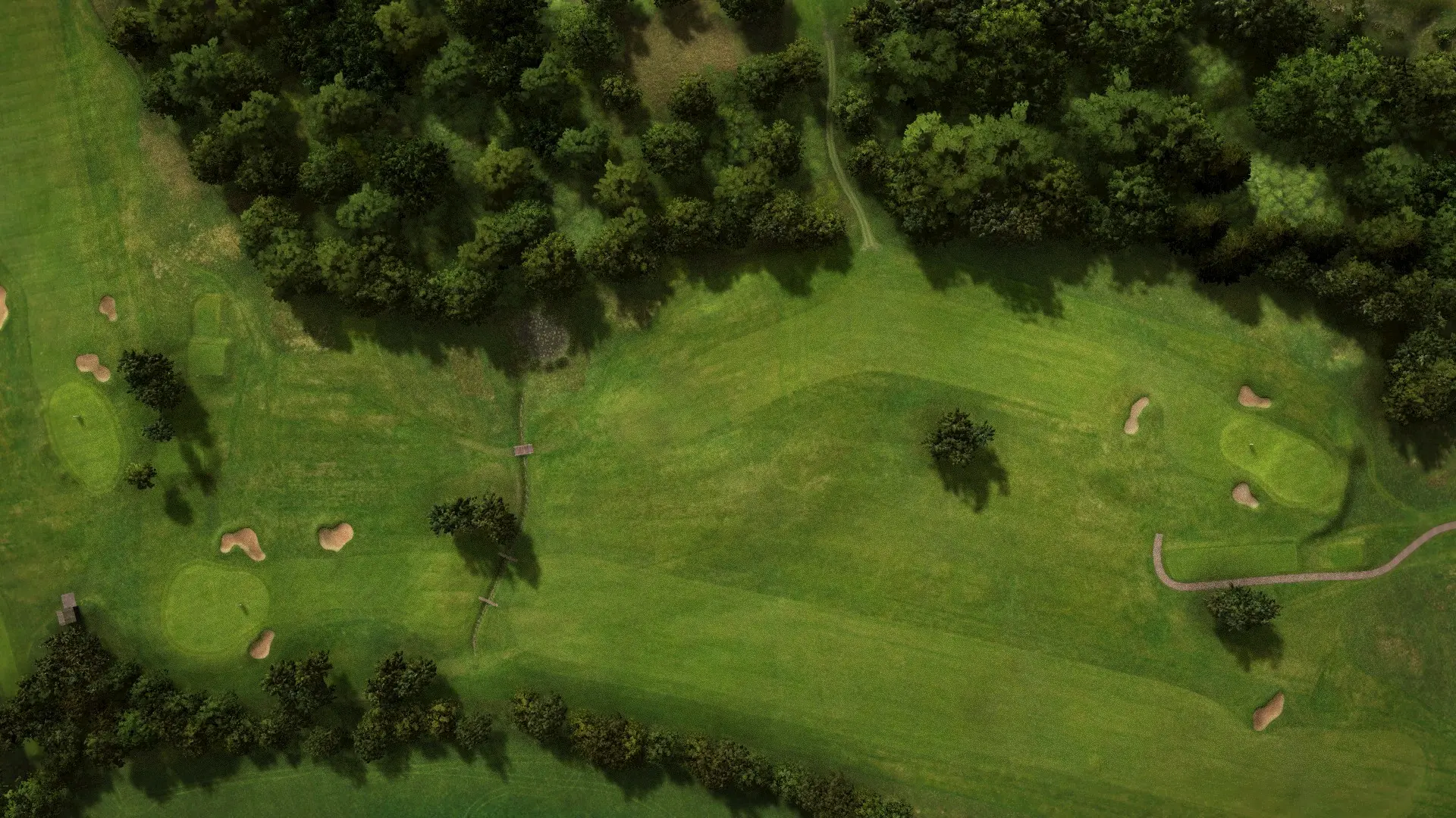 Hole 10 at The Manchester Golf Club