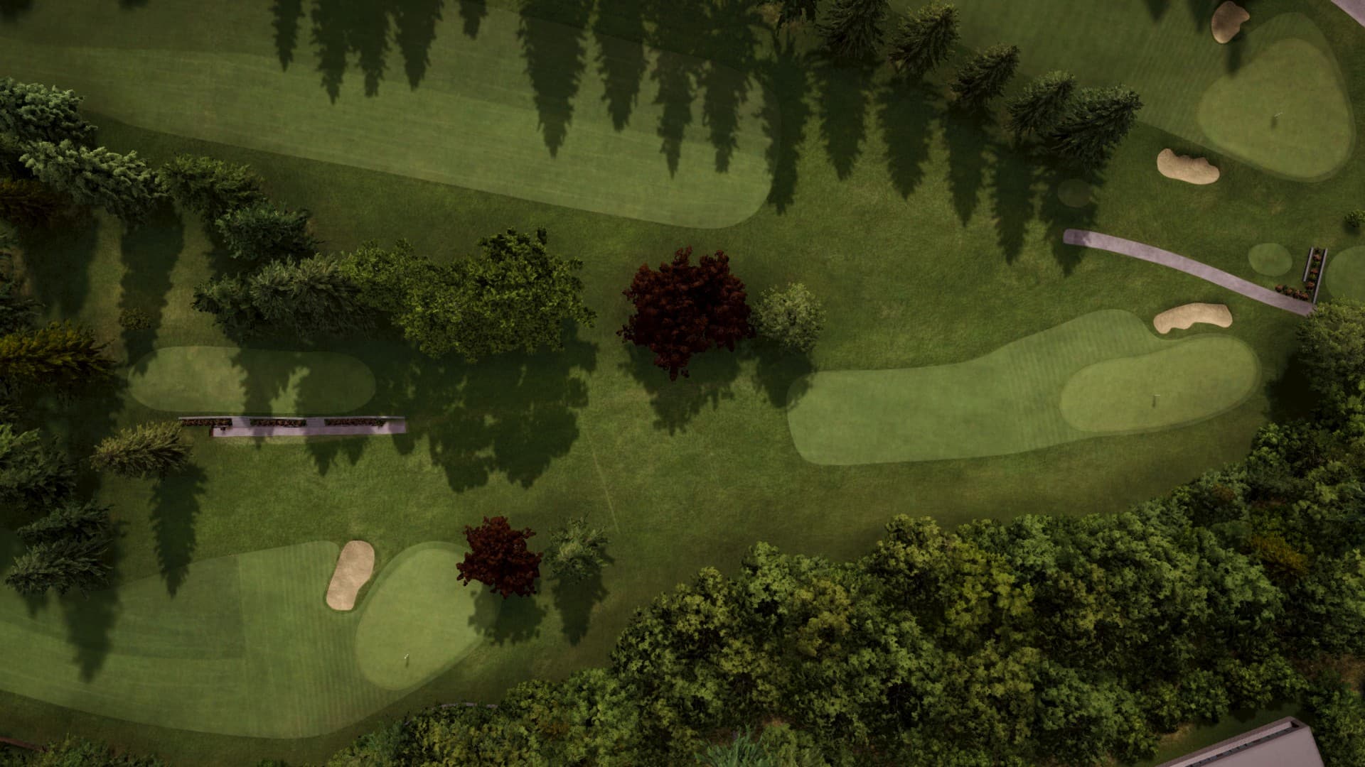 Hole 6 at Marine Drive Golf Club